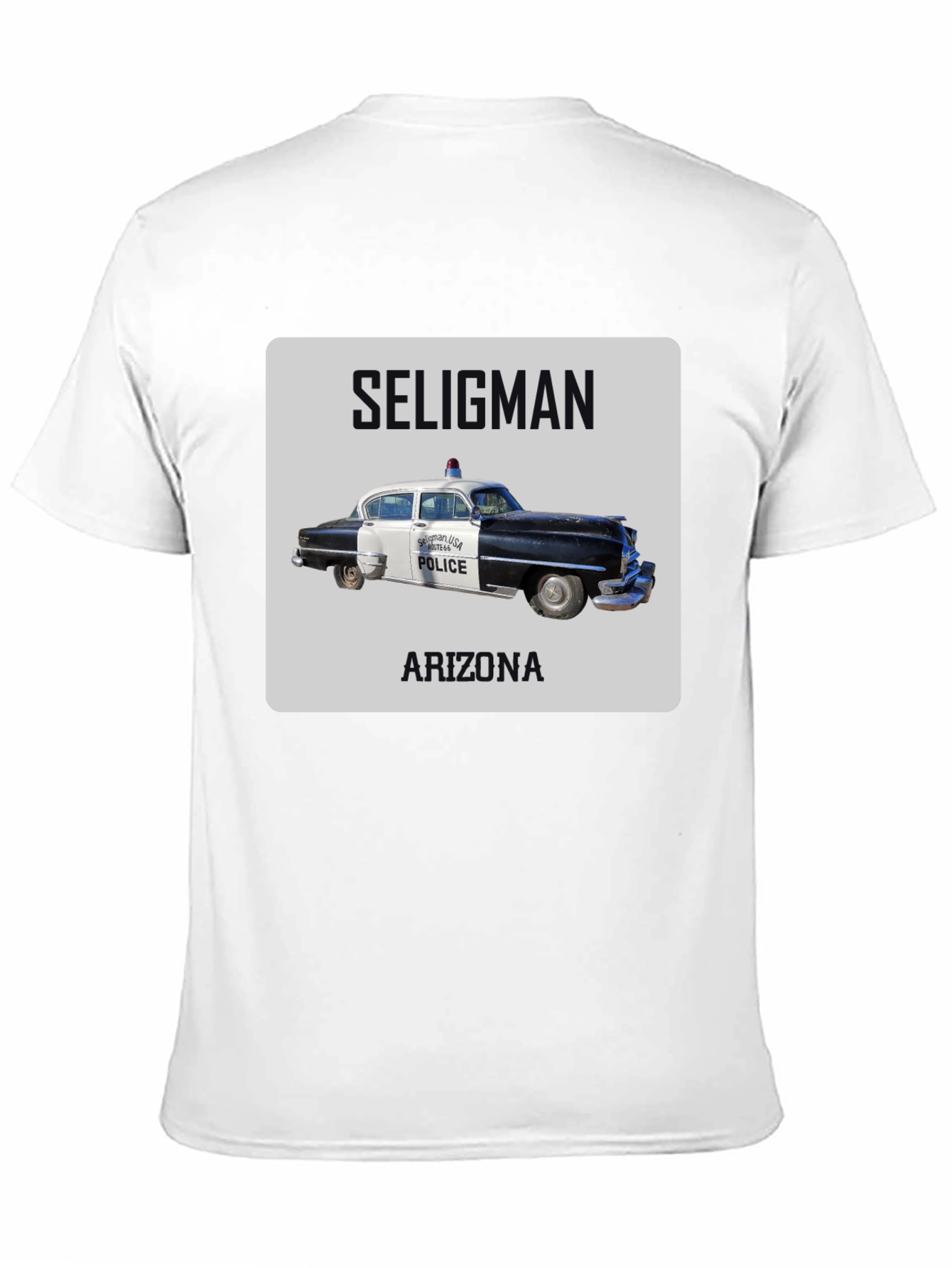 Seligman Arizona Police Car T-Shirt