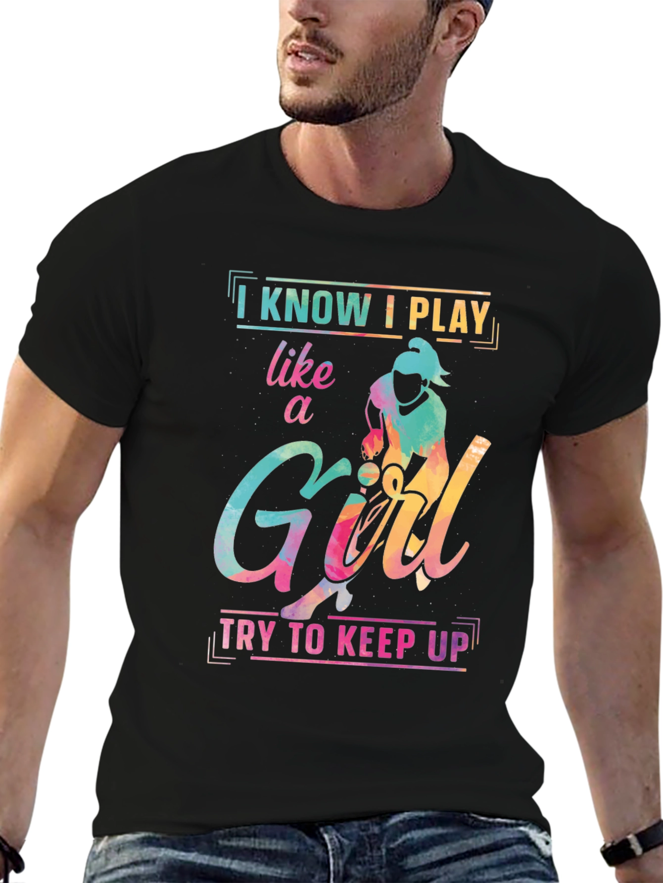 I Know I Play Like a Girl T-Shirt