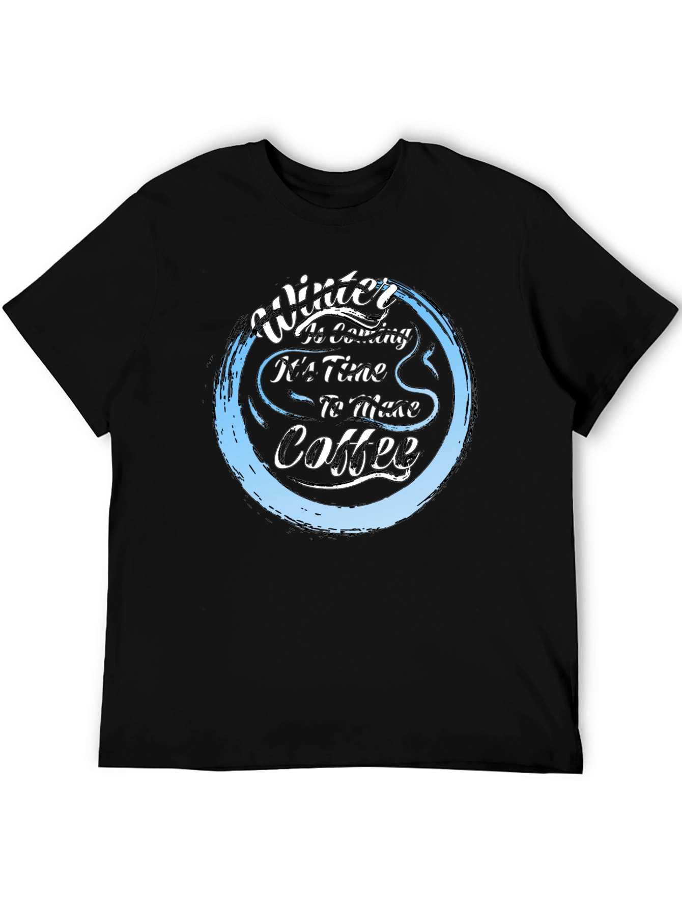 Winter Coffee T-Shirt - Cozy & Stylish