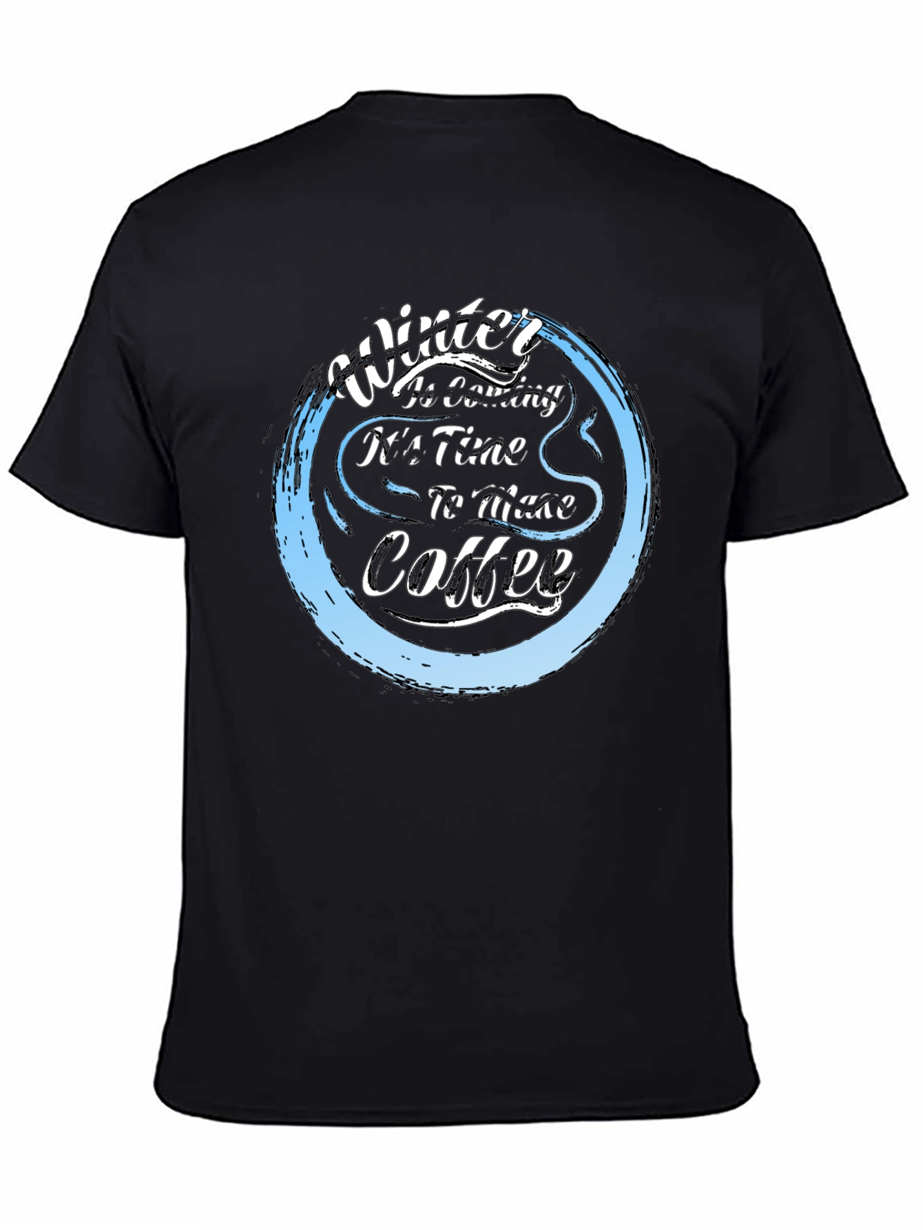 Winter Coffee T-Shirt - Cozy & Stylish
