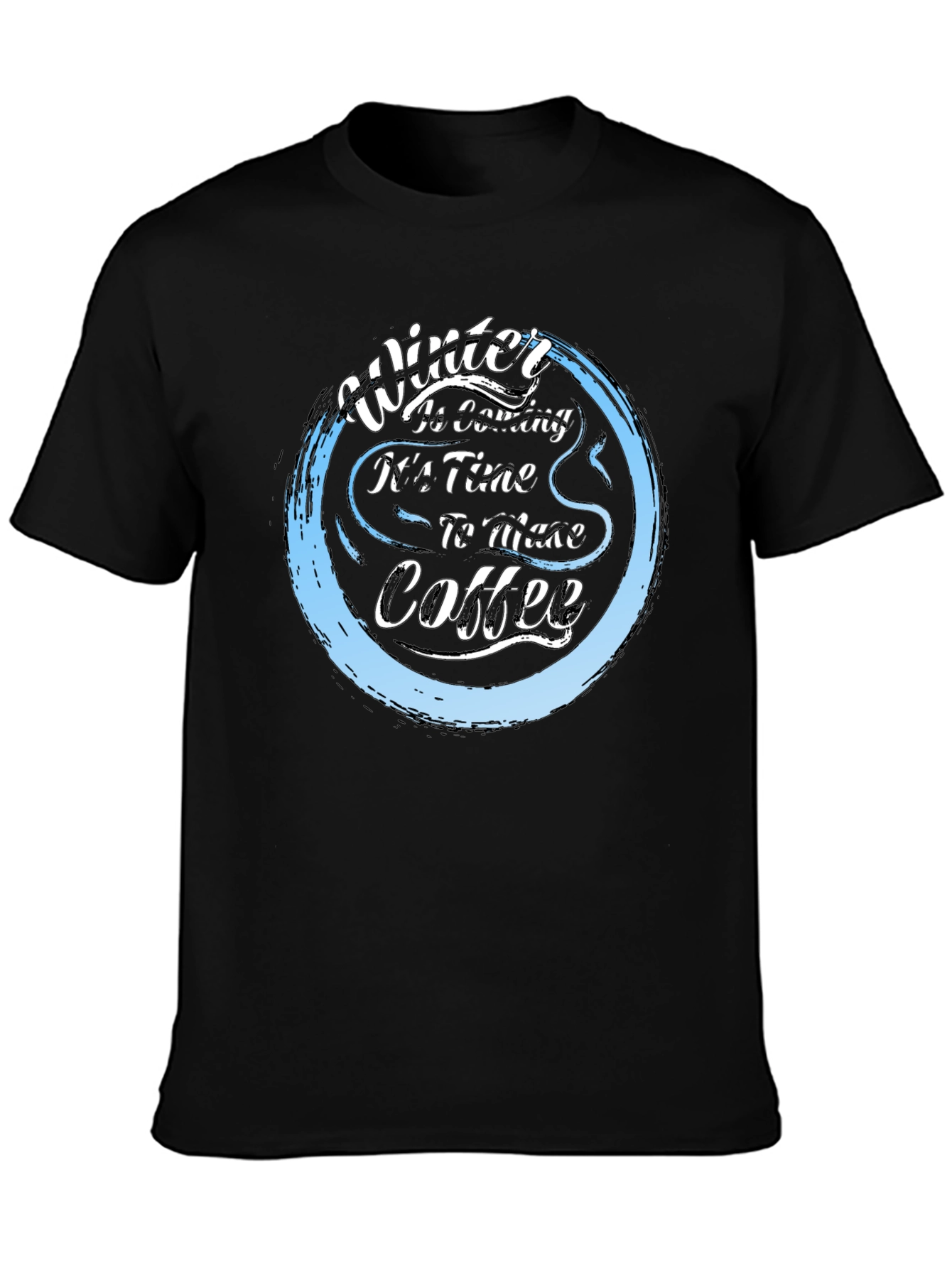 Winter Coffee T-Shirt - Cozy & Stylish