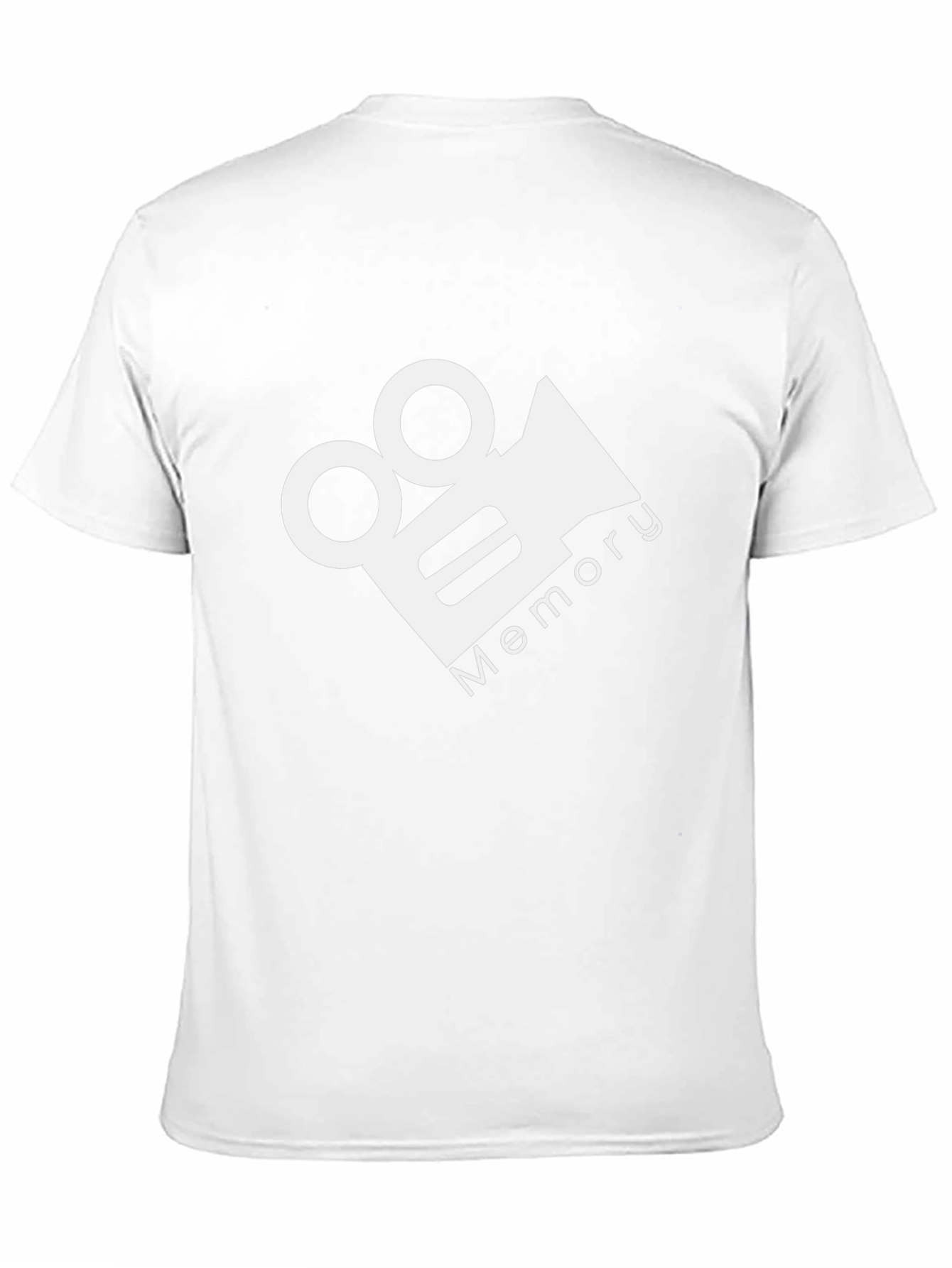 Memory Film Camera Graphic Black T-Shirt
