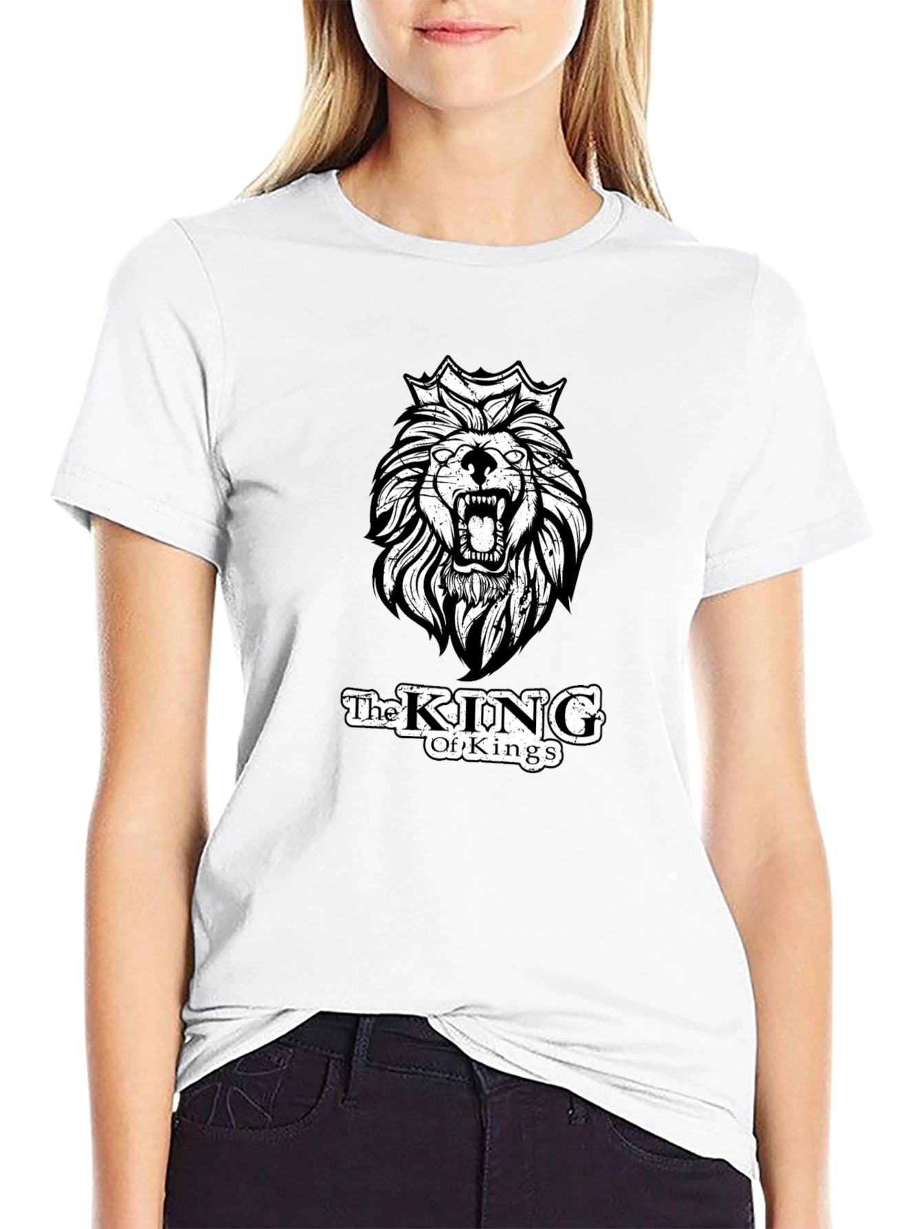 King of Kings Lion Graphic T-Shirt