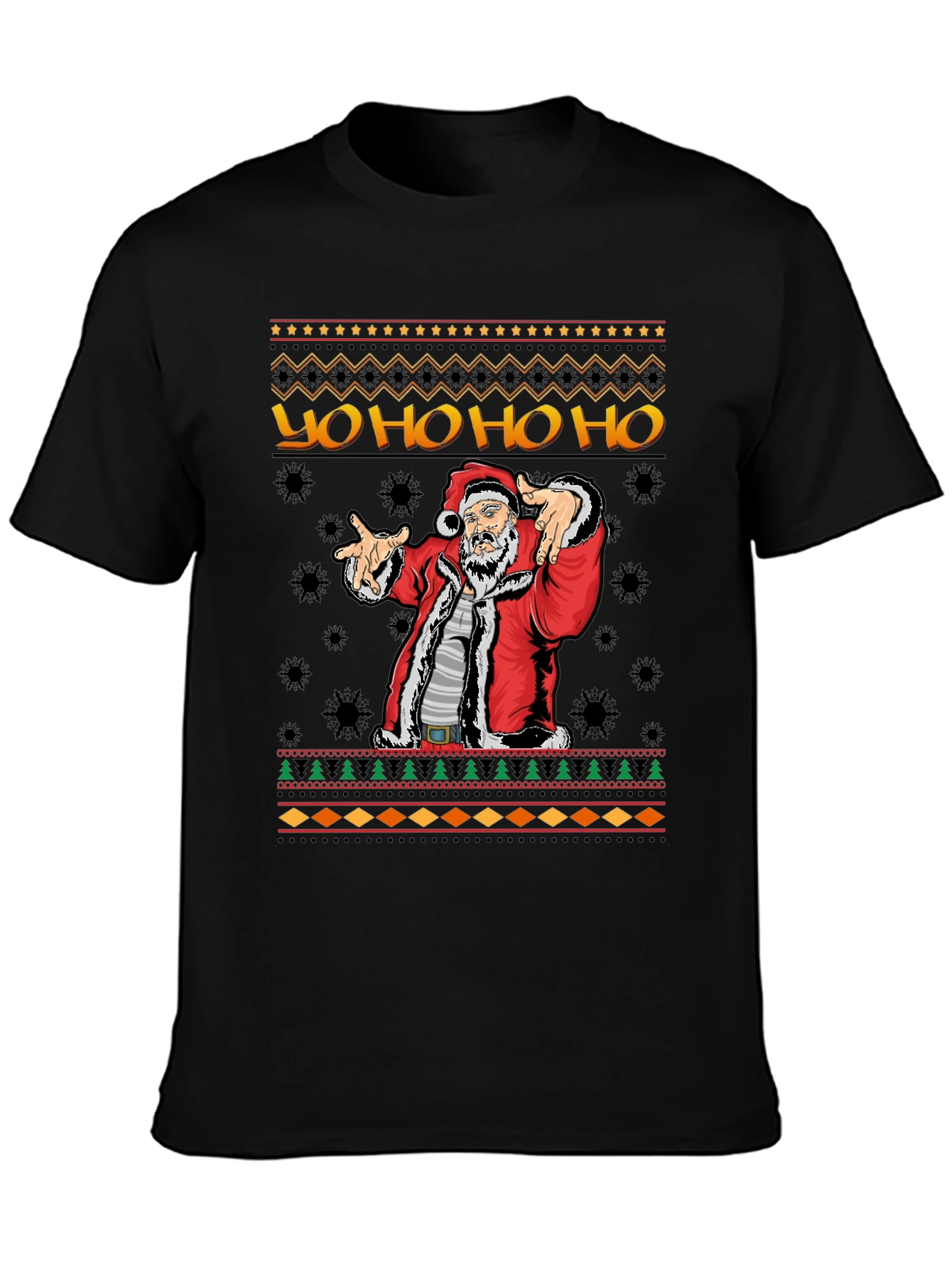 Yo Ho Ho Santa Graphic Tee