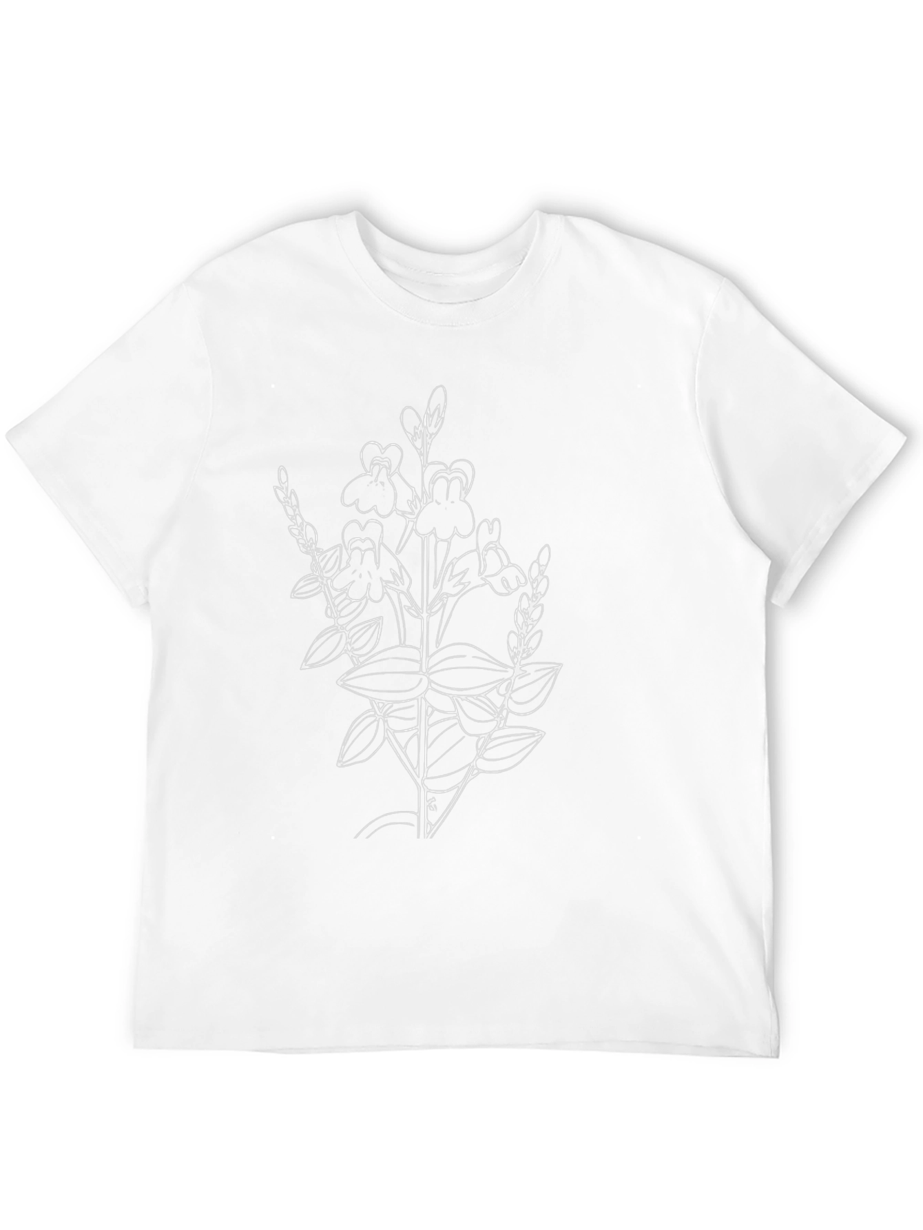 Botanical Black T-Shirt
