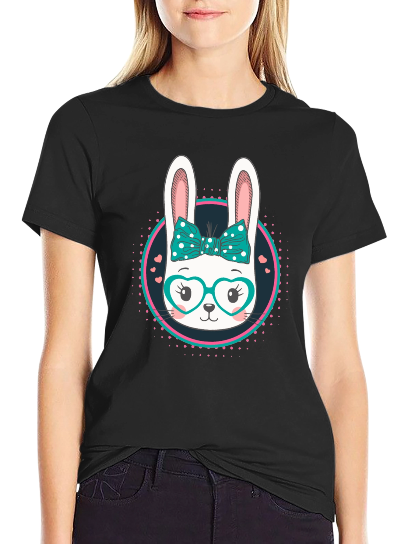 Bunny Love T-Shirt - Cute Rabbit Design