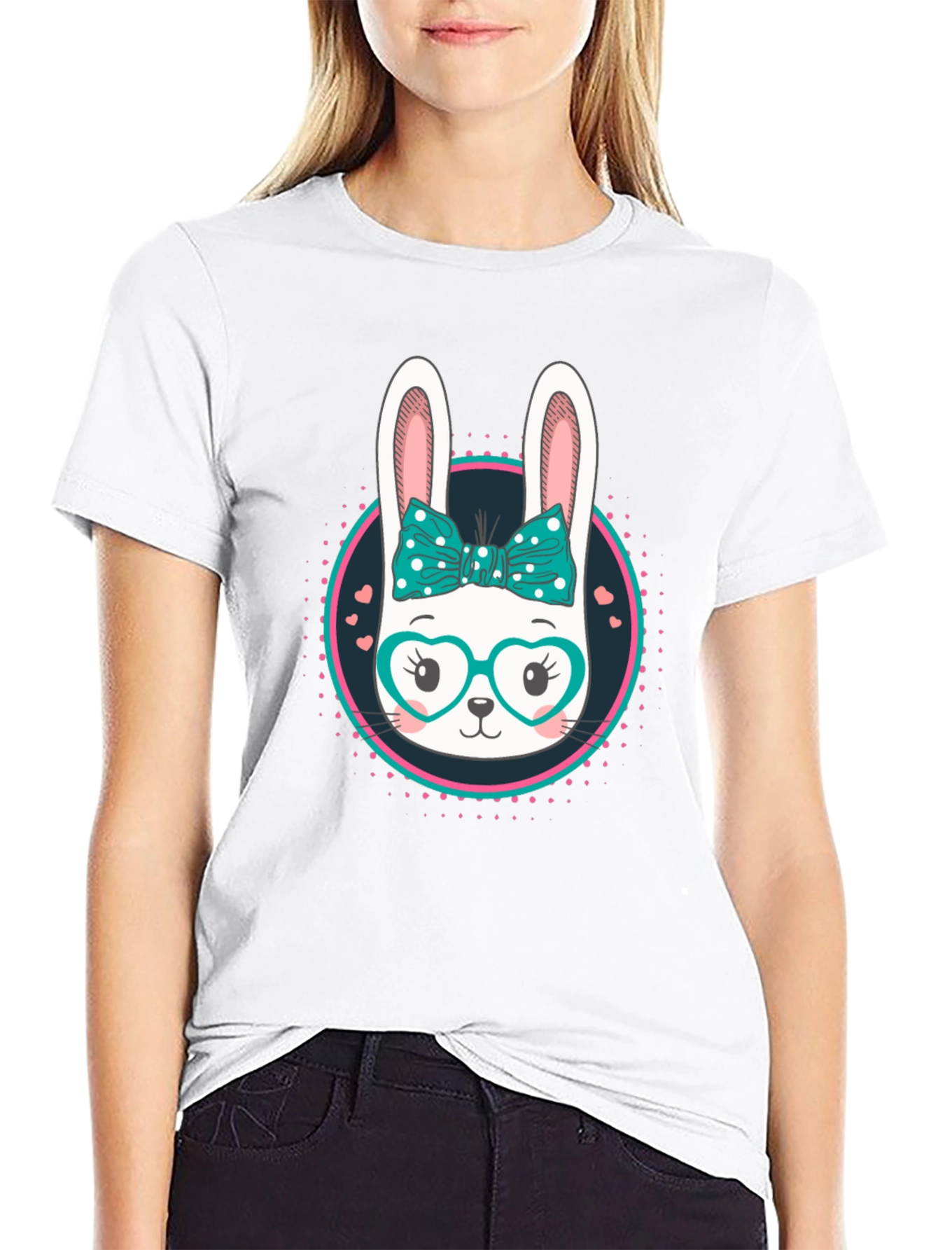 Bunny Love T-Shirt - Cute Rabbit Design
