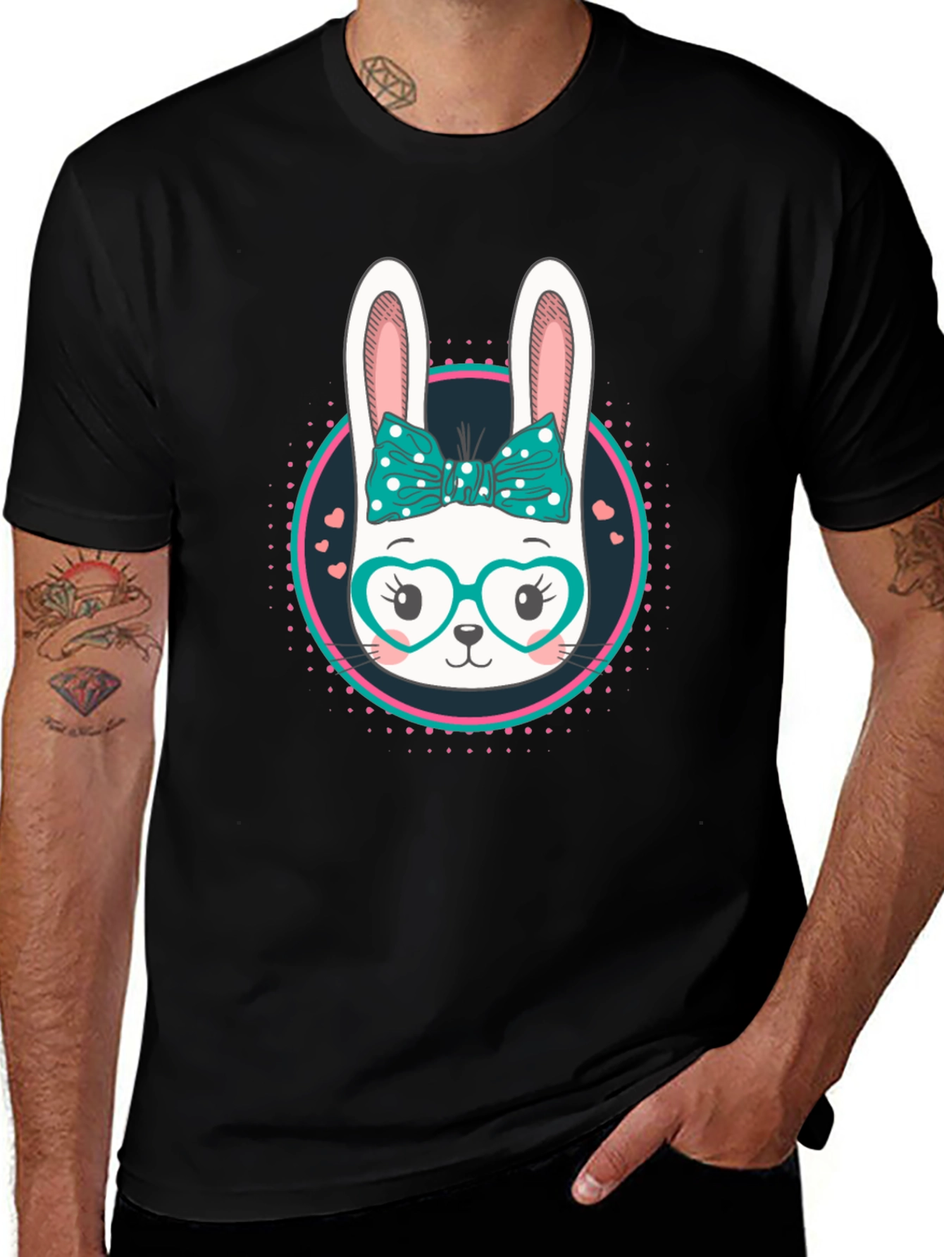 Bunny Love T-Shirt - Cute Rabbit Design