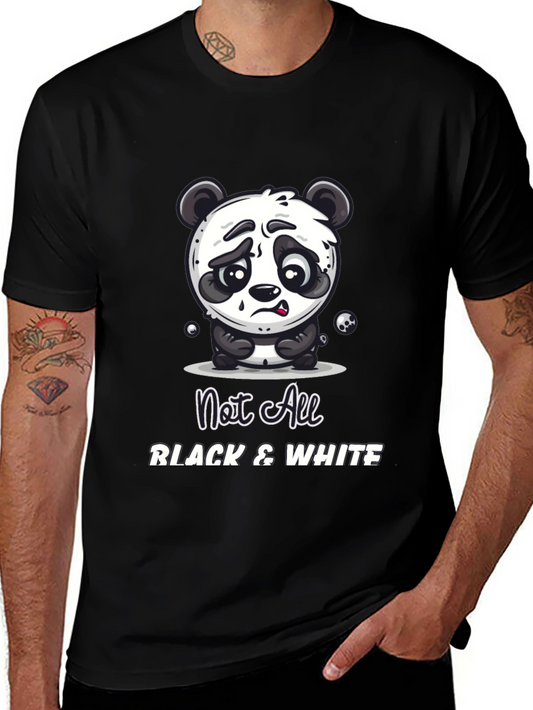 Not All Black and White Panda T-Shirt