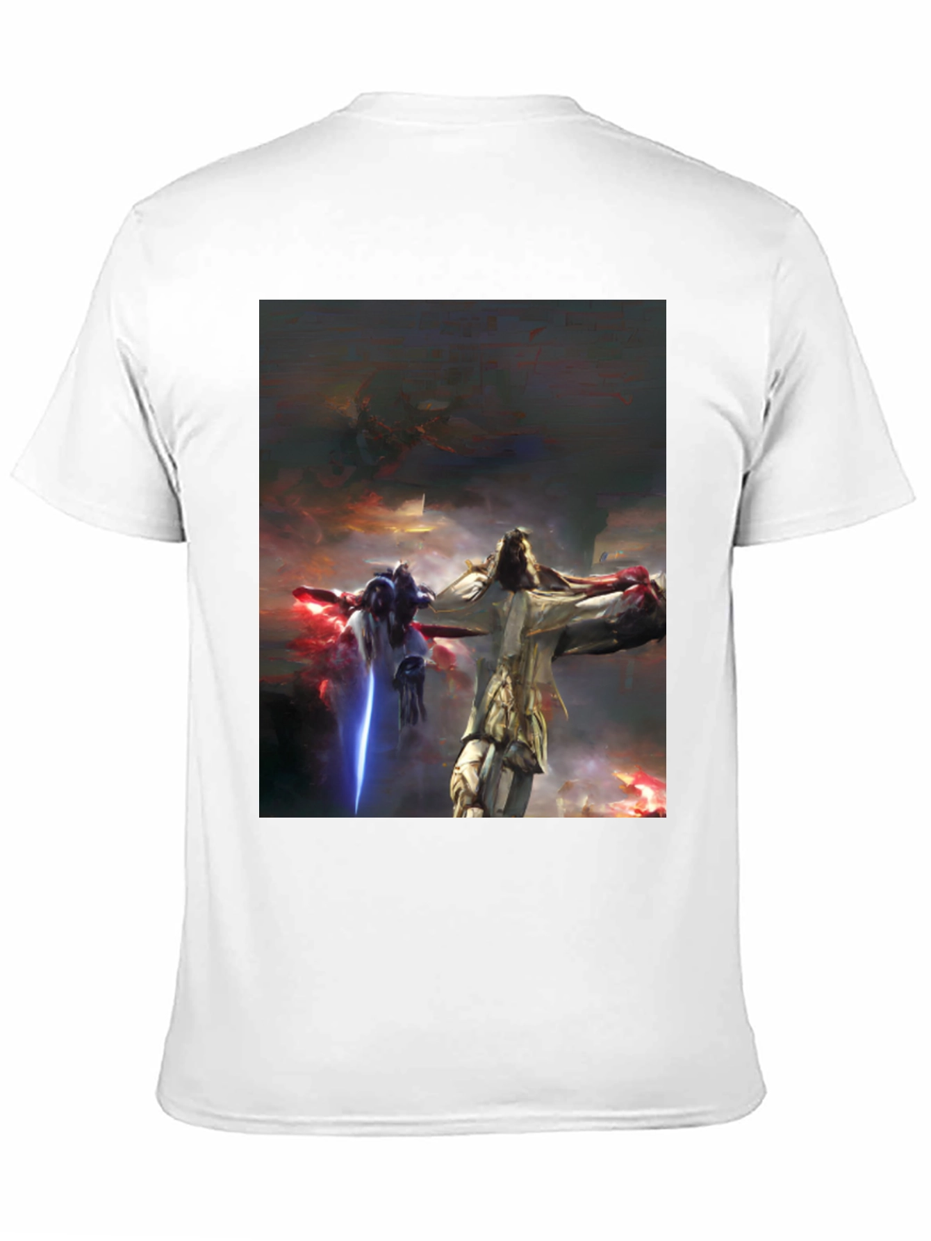 Sci-Fi Warrior T-Shirt - Black