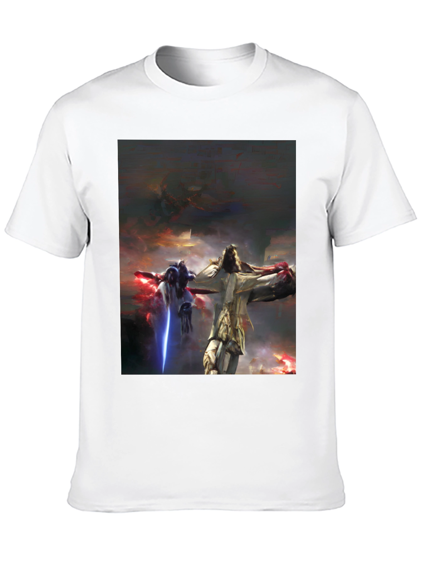 Sci-Fi Warrior T-Shirt - Black