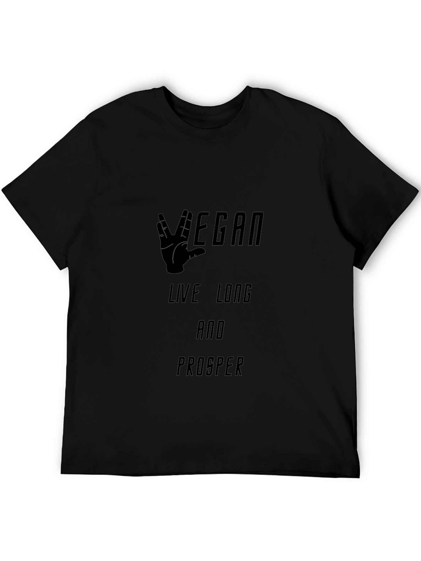 Vegan Live Long & Prosper T-Shirt