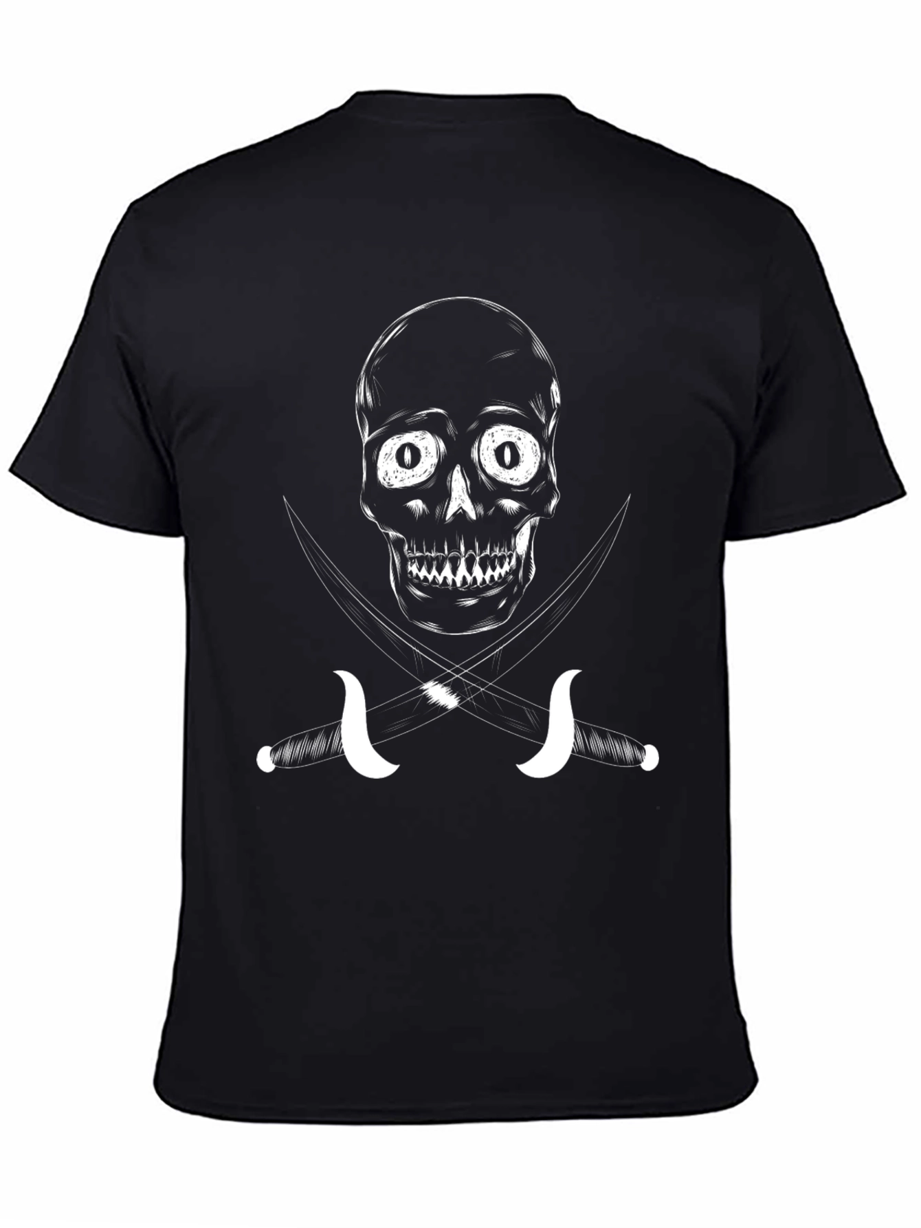 Skull & Crossed Swords Graphic Tee