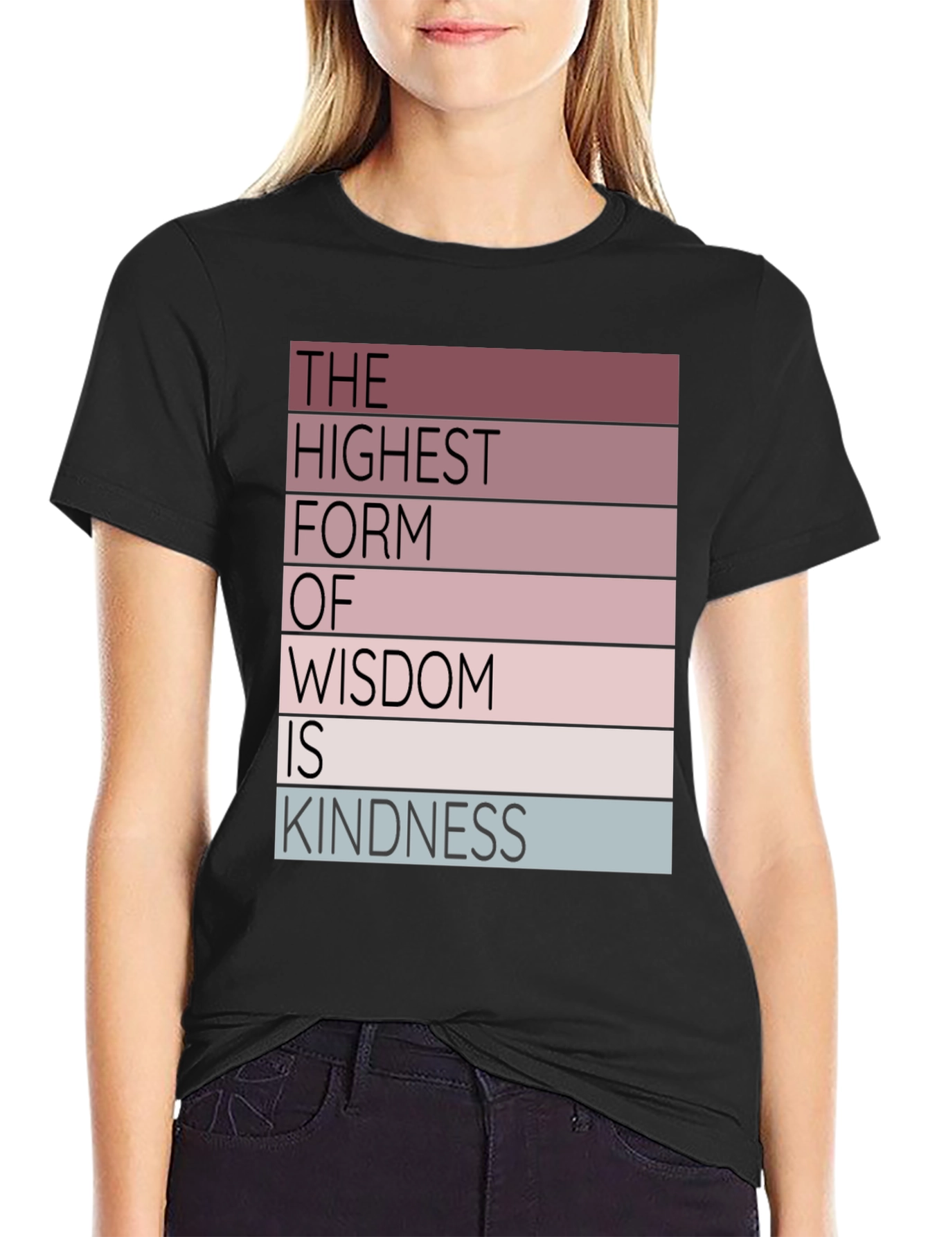 Wisdom Kindness T-Shirt - Inspirational Graphic Tee
