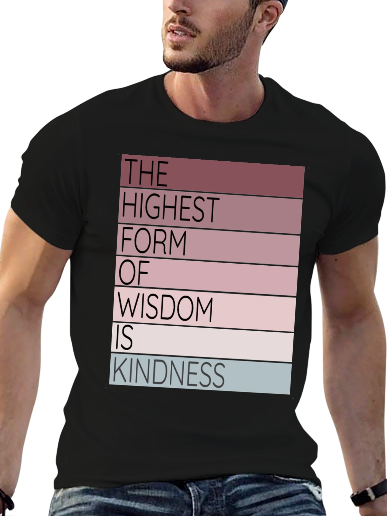 Wisdom Kindness T-Shirt - Inspirational Graphic Tee