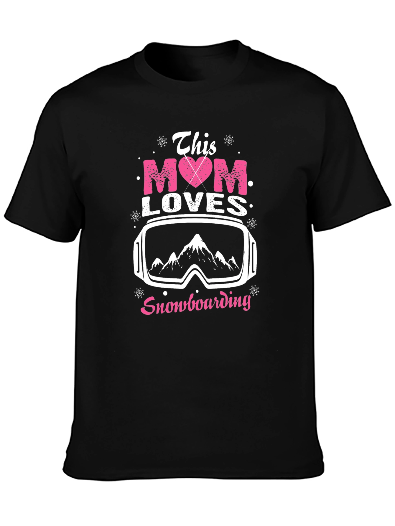 This Mom Loves Snowboarding T-Shirt