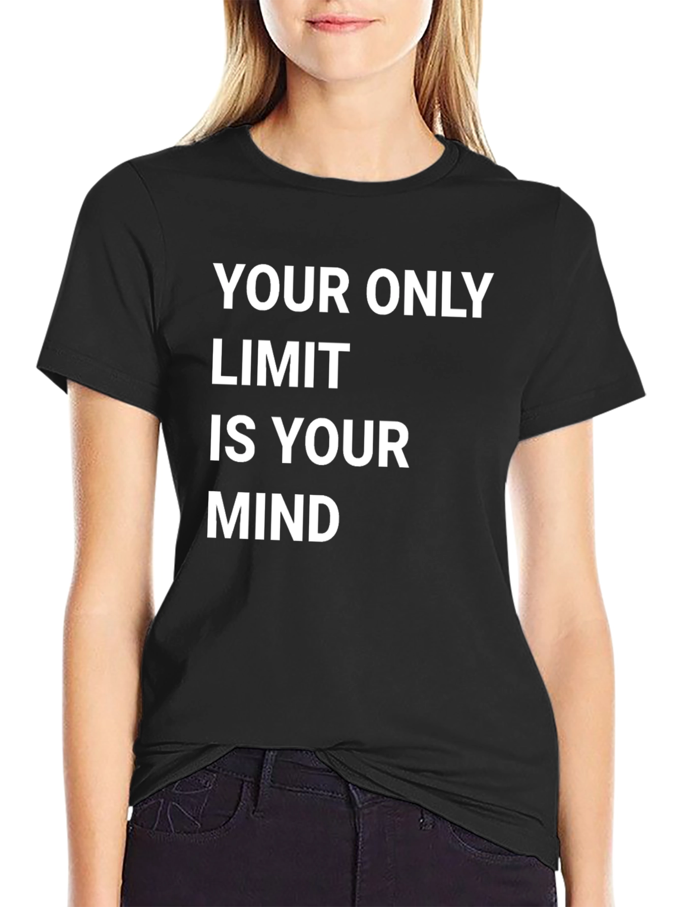 Motivational T-Shirt - Your Only Limit Is Your Mind