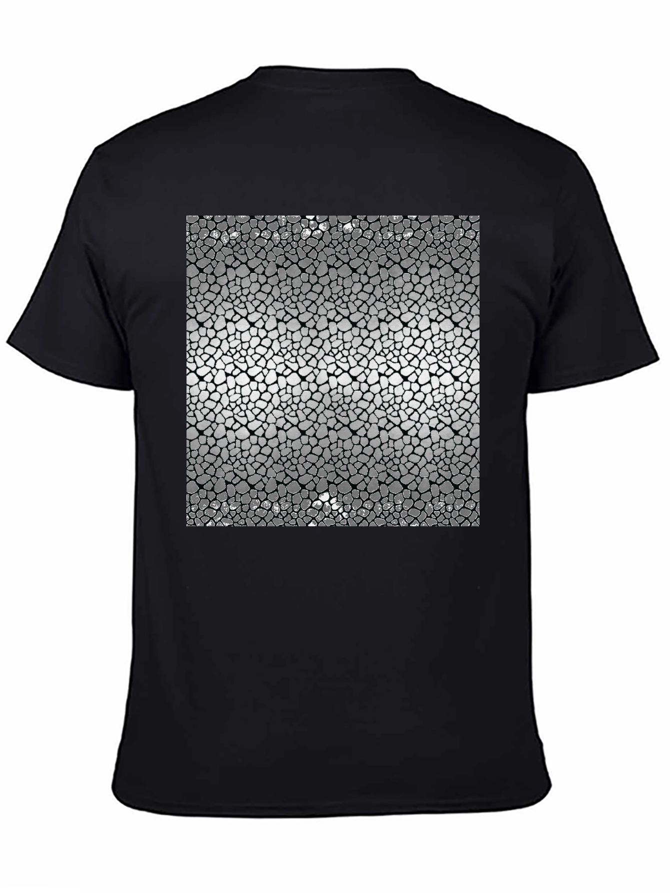 Abstract Mosaic Design T-Shirt