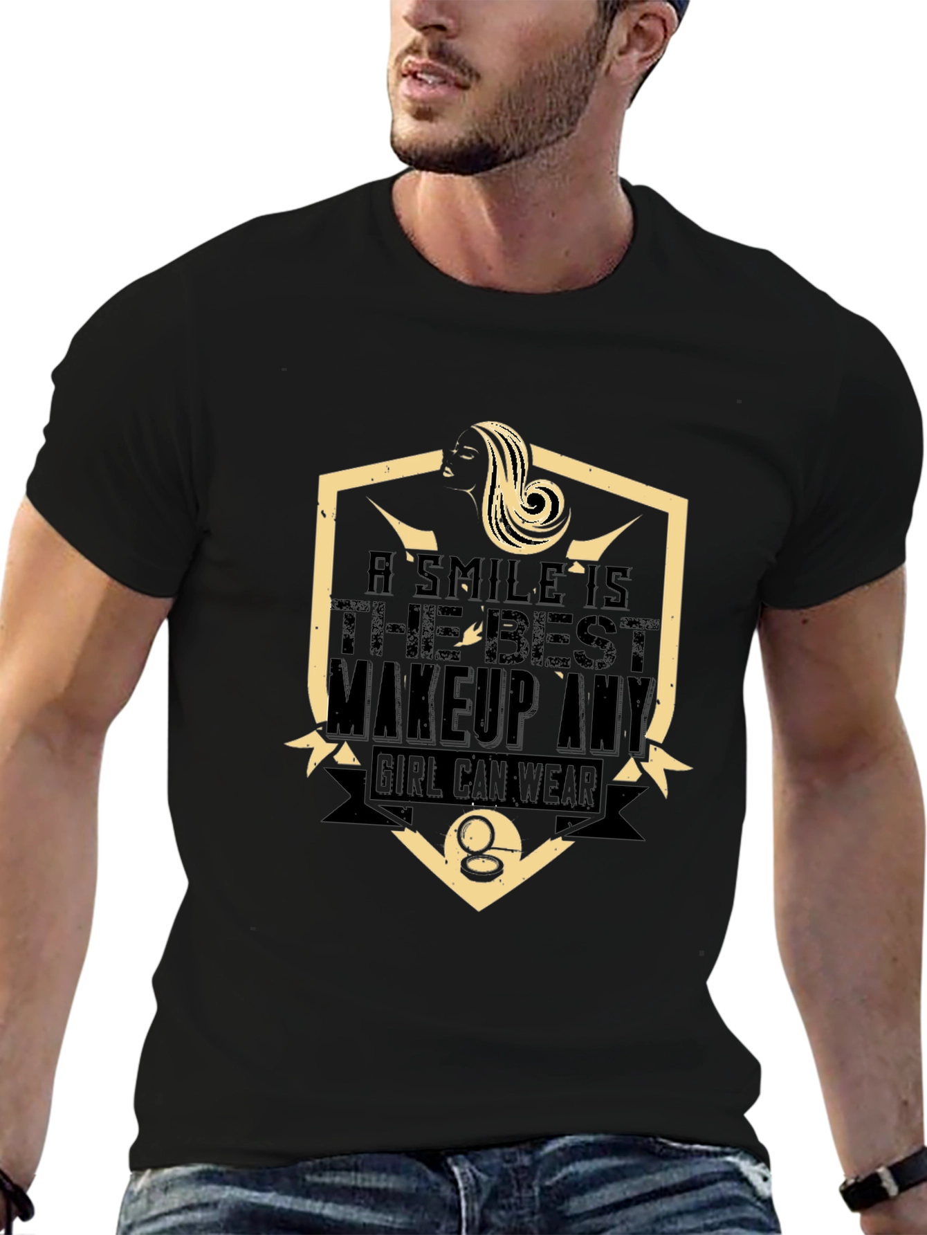 Smile is The Best Makeup T-Shirt