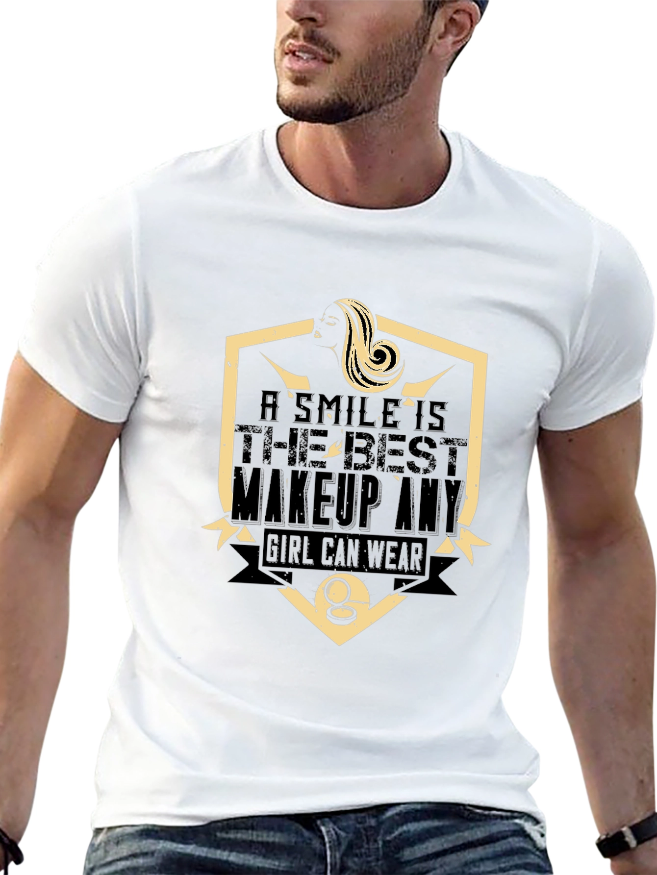 Smile is The Best Makeup T-Shirt