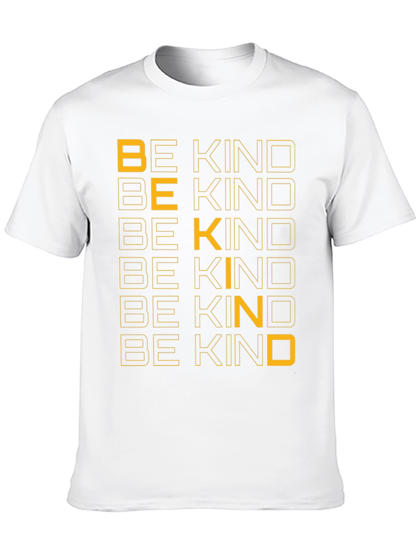 Be Kind Graphic Print Crew Neck T-Shirt