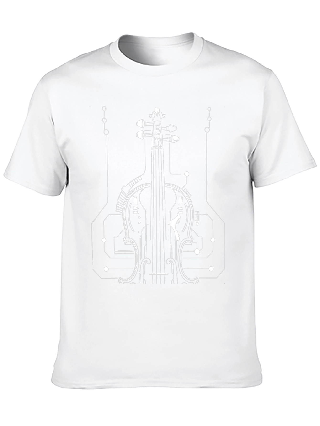 Modern Violin Graphic Tee