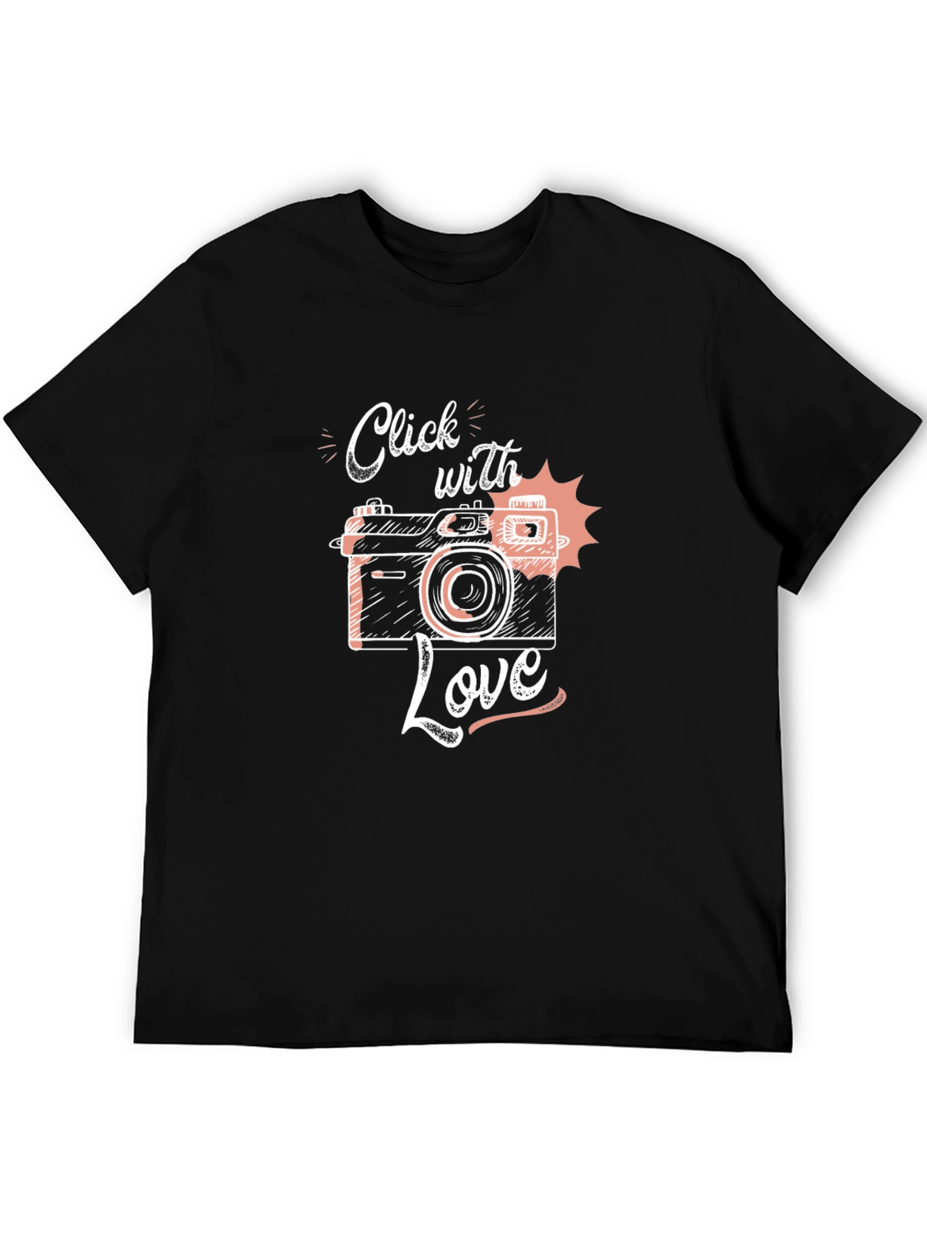 Click with Love T-Shirt - Photographer Gift