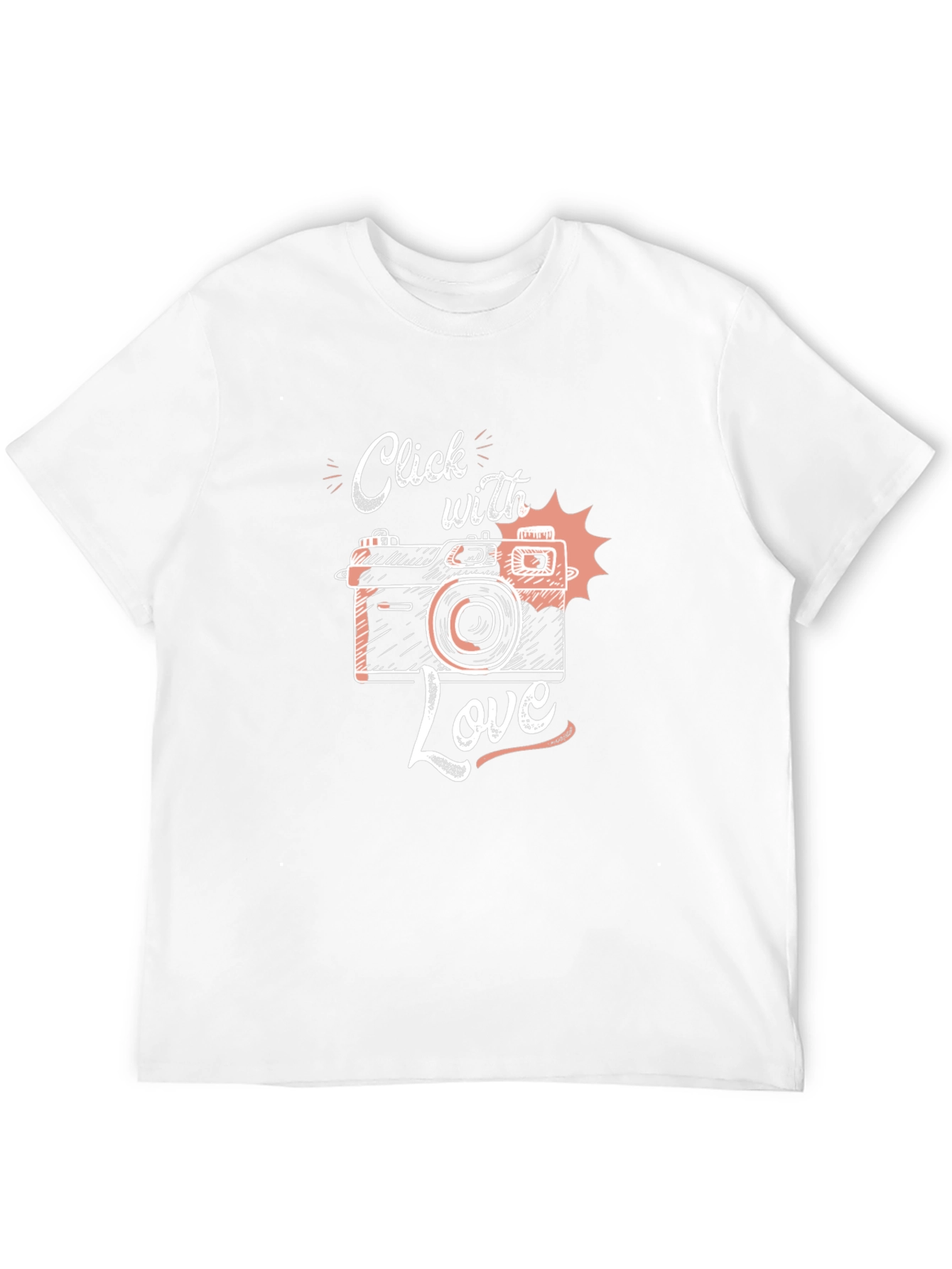 Click with Love T-Shirt - Photographer Gift