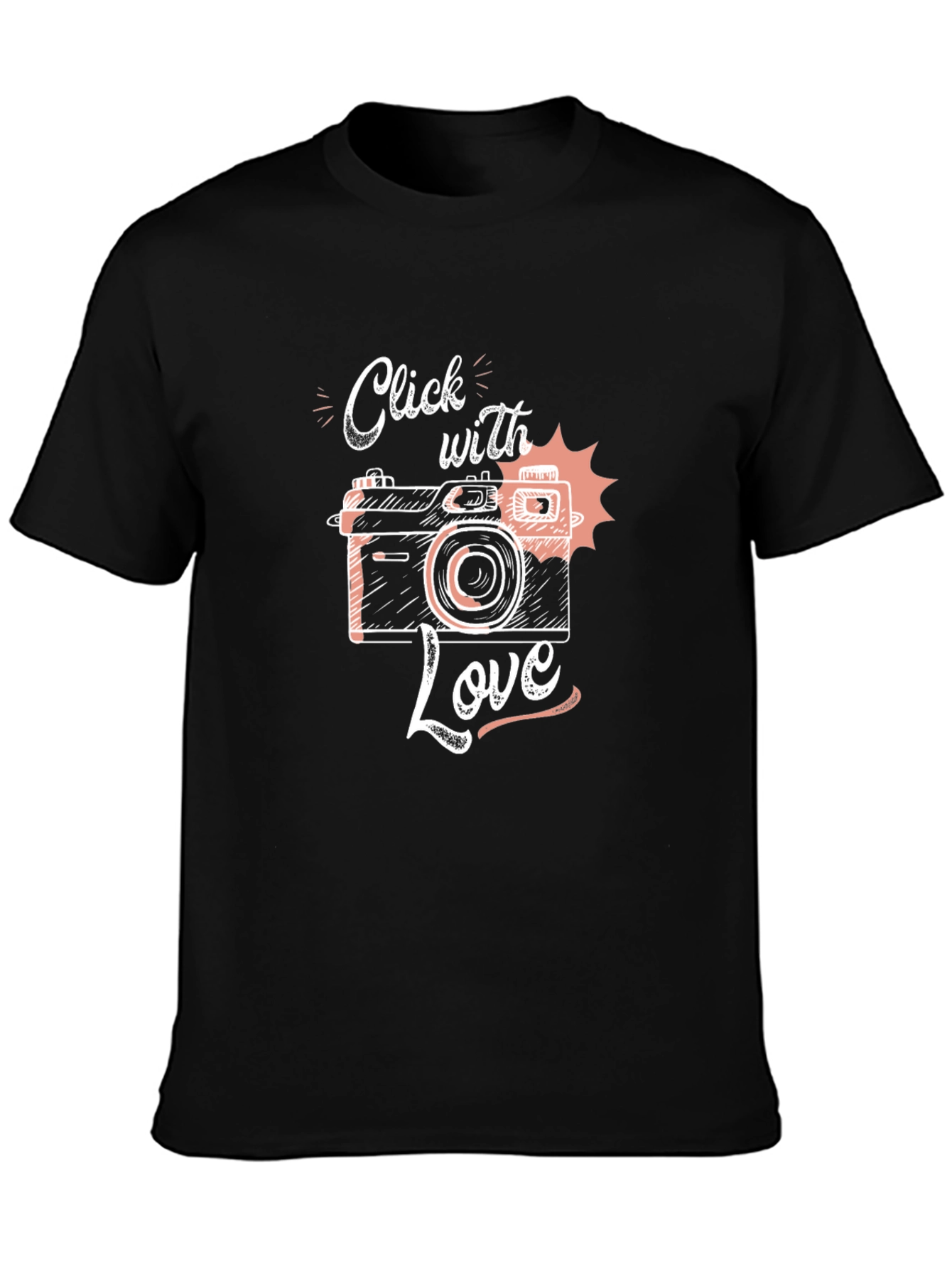 Click with Love T-Shirt - Photographer Gift