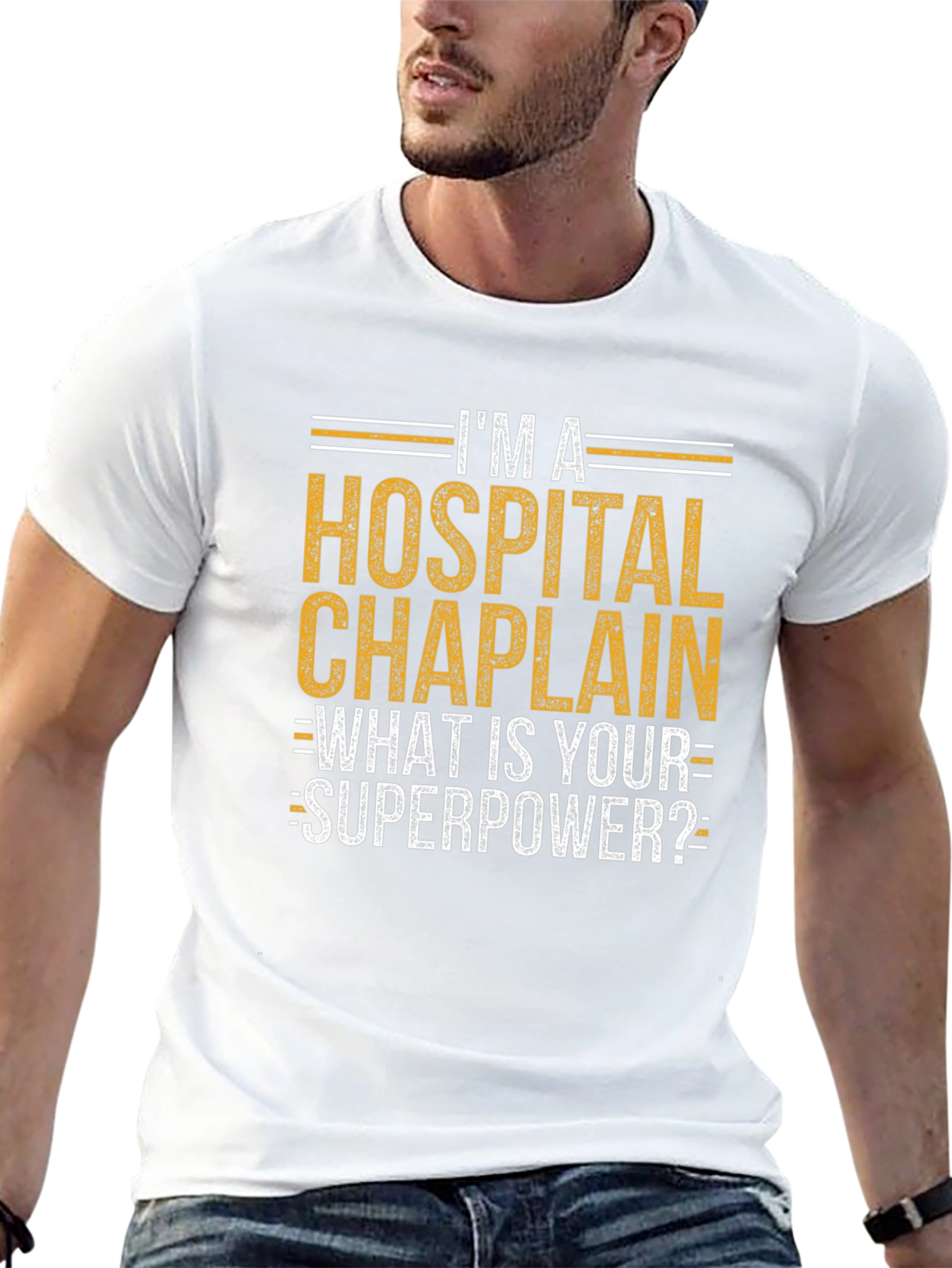 Hospital Chaplain Superpower T-Shirt