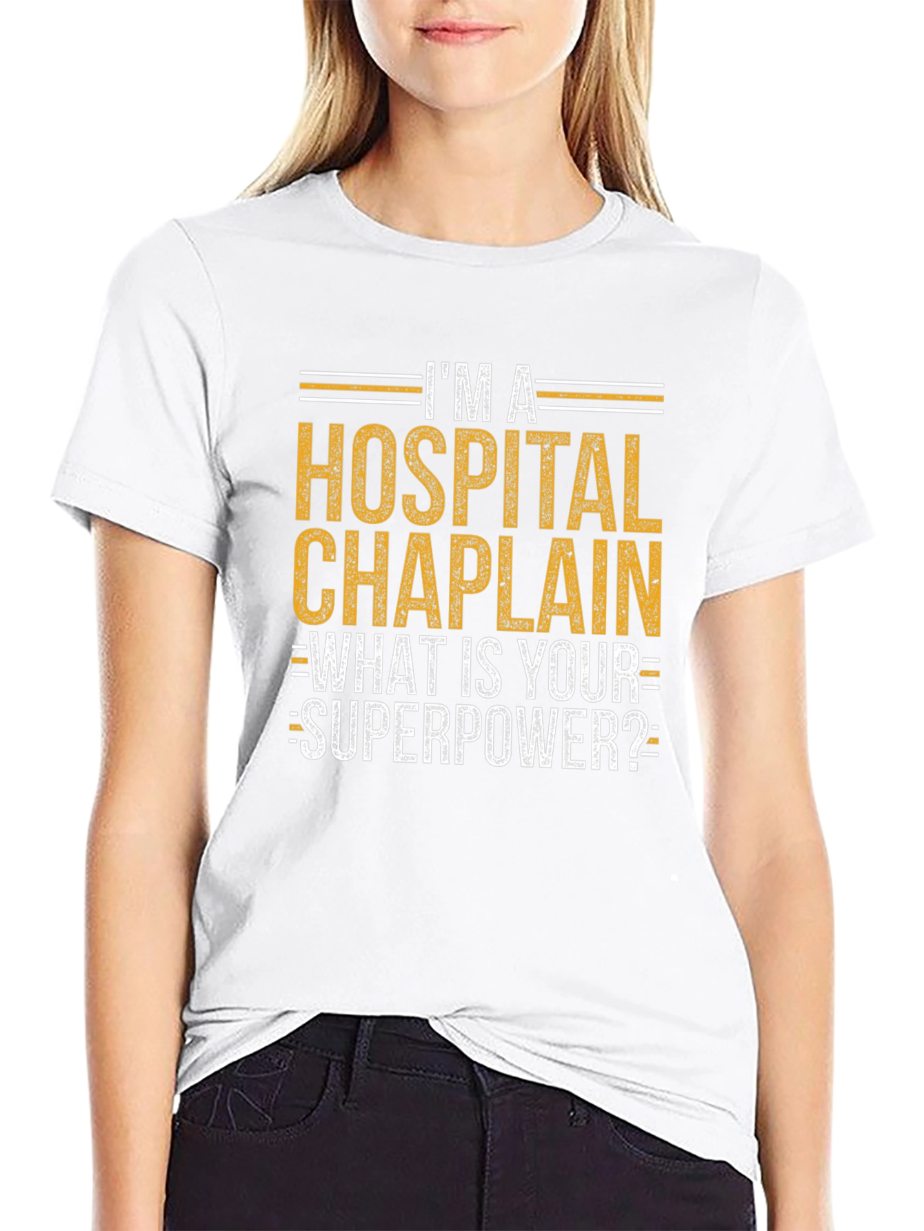 Hospital Chaplain Superpower T-Shirt