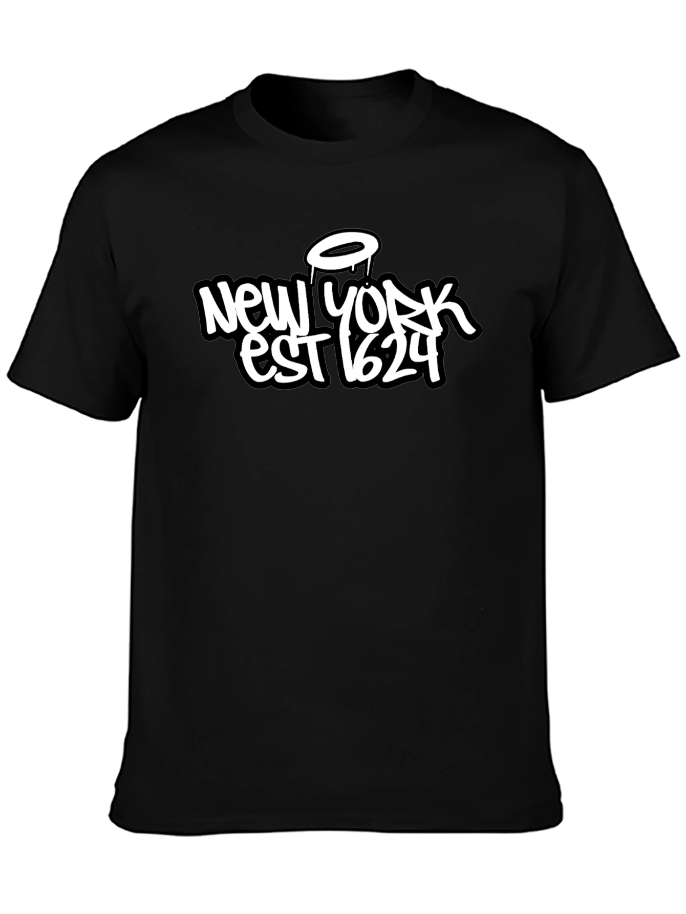 New York EST 1624 Black T-Shirt