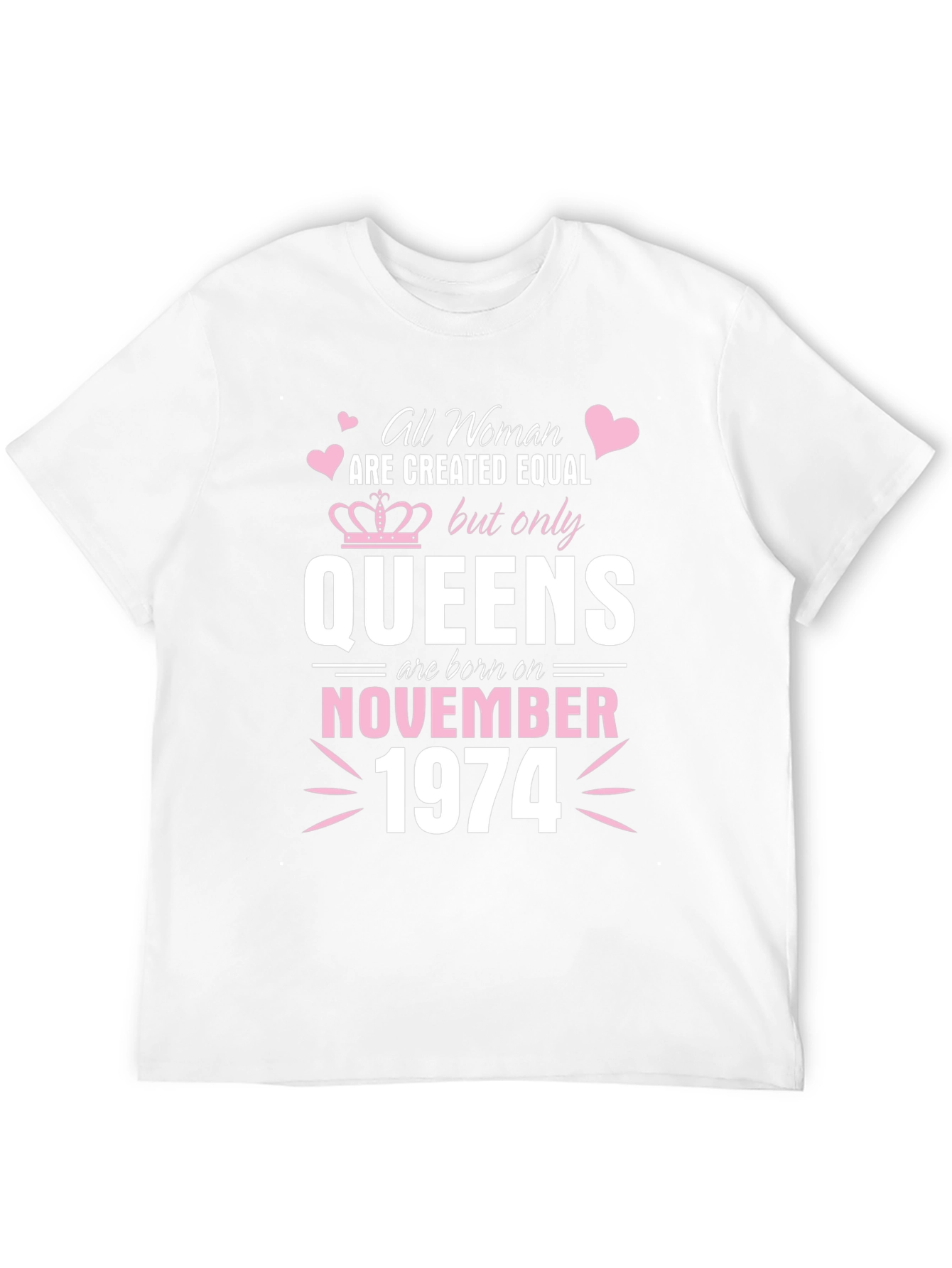 Queens Born in November 1974 T-Shirt
