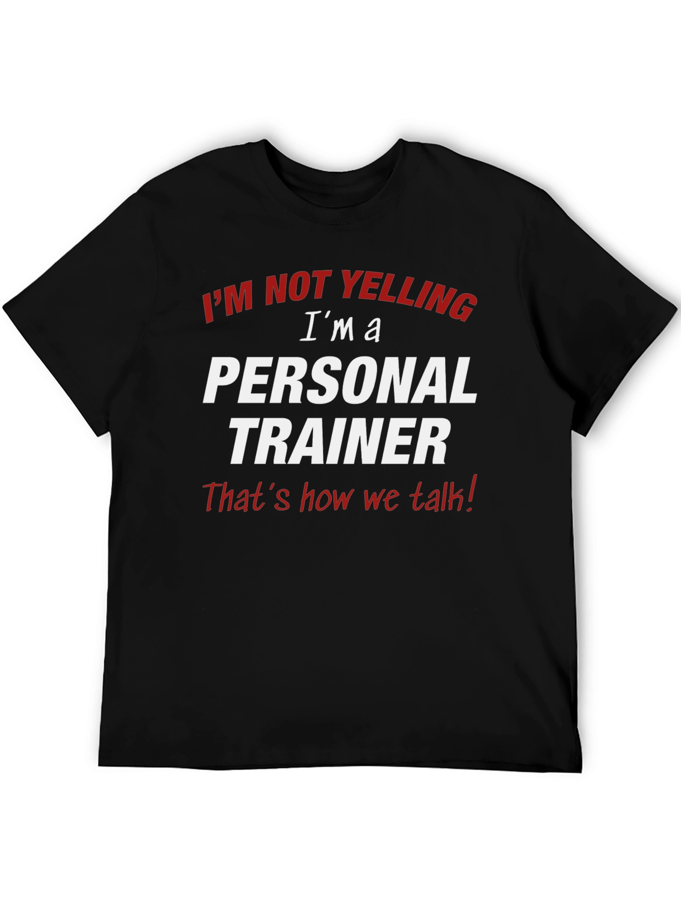 Personal Trainer Novelty Graphic T-Shirt