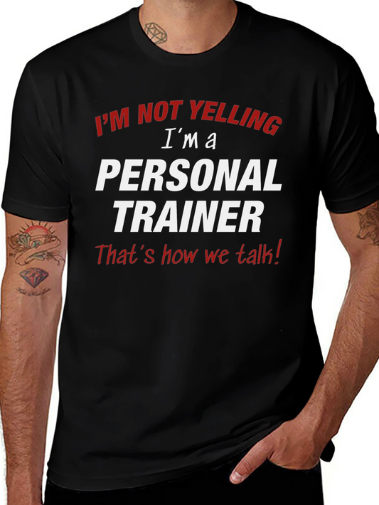 Personal Trainer Novelty Graphic T-Shirt