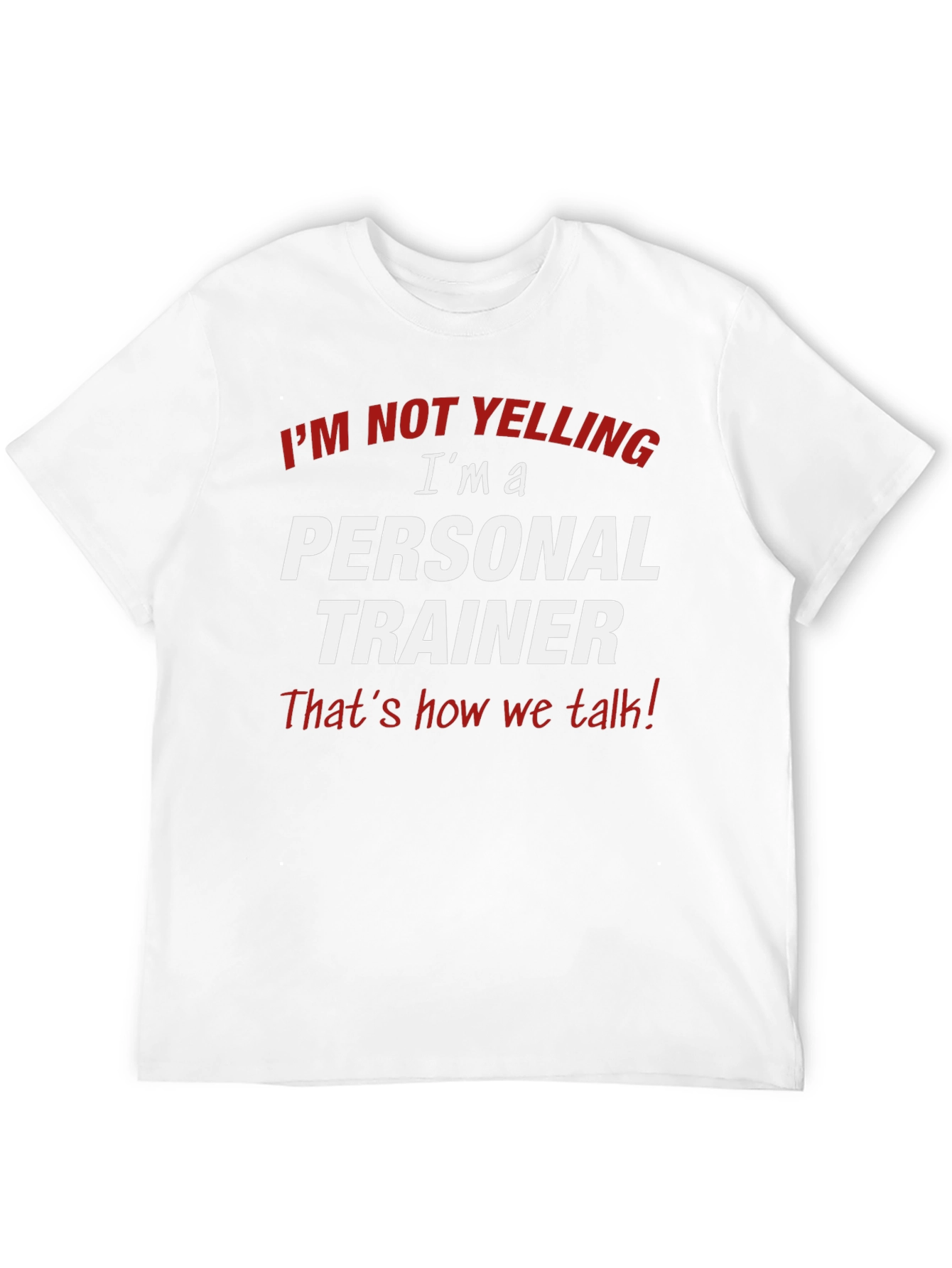 Personal Trainer Novelty Graphic T-Shirt