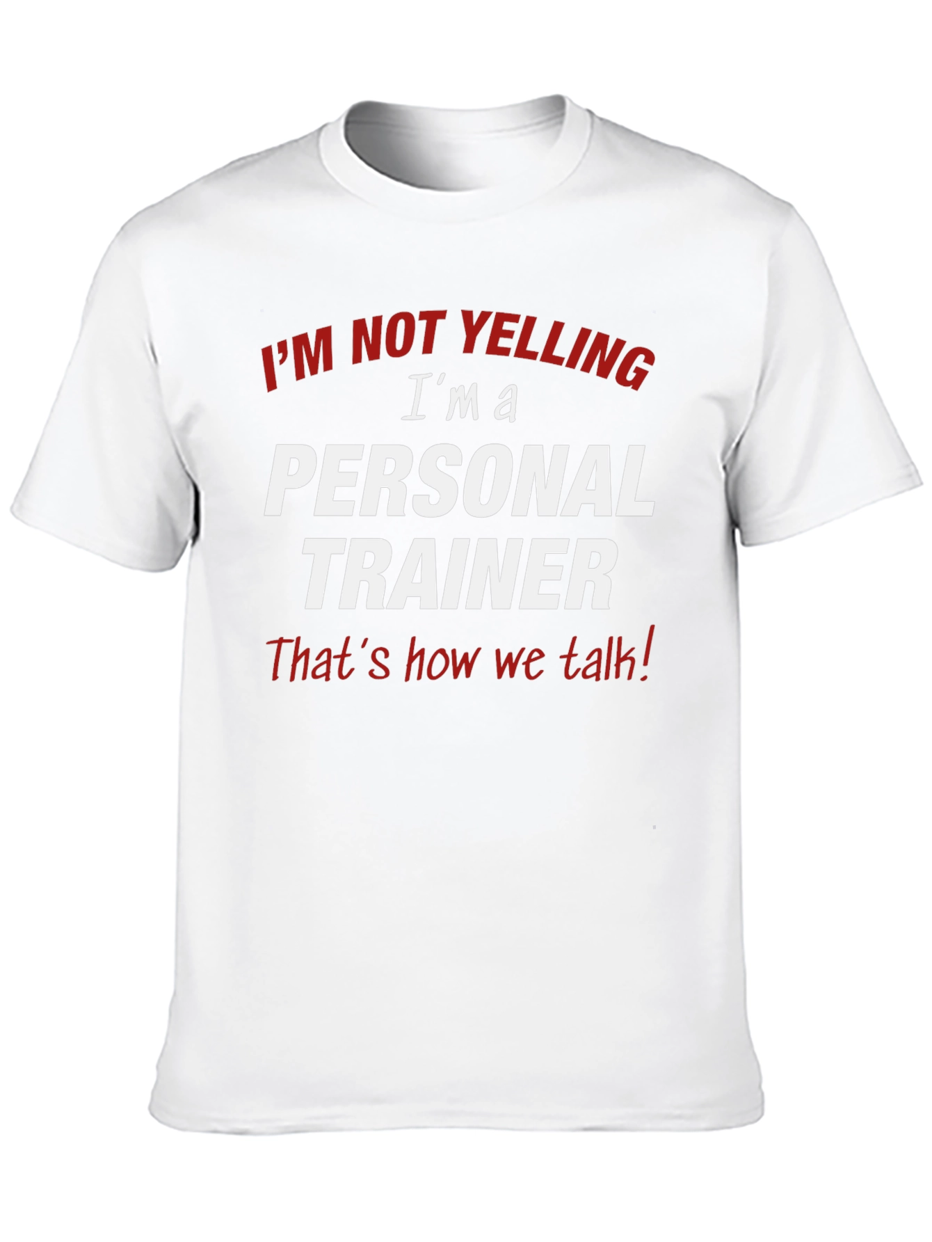 Personal Trainer Novelty Graphic T-Shirt