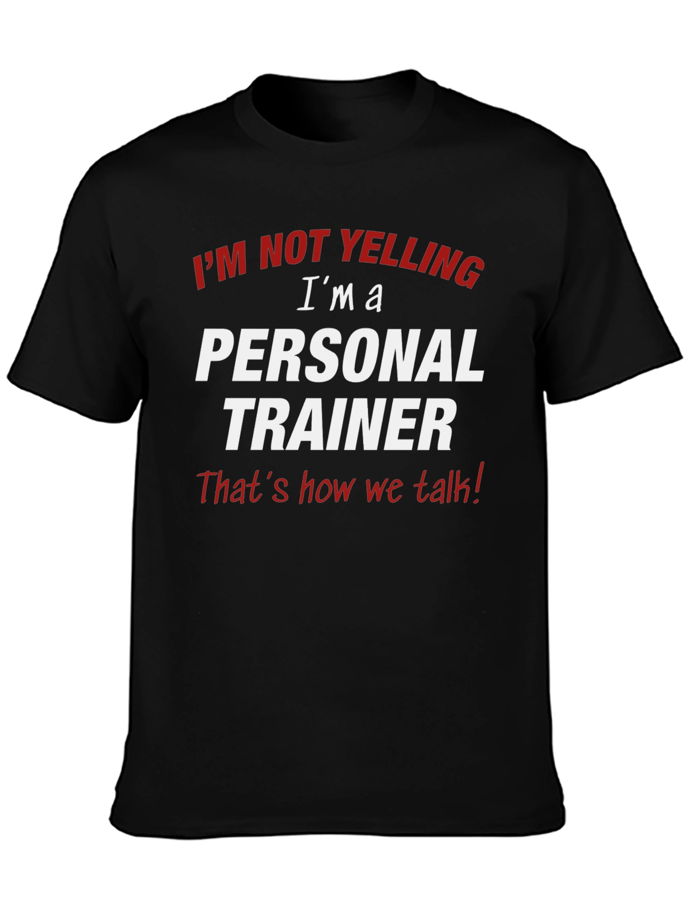 Personal Trainer Novelty Graphic T-Shirt