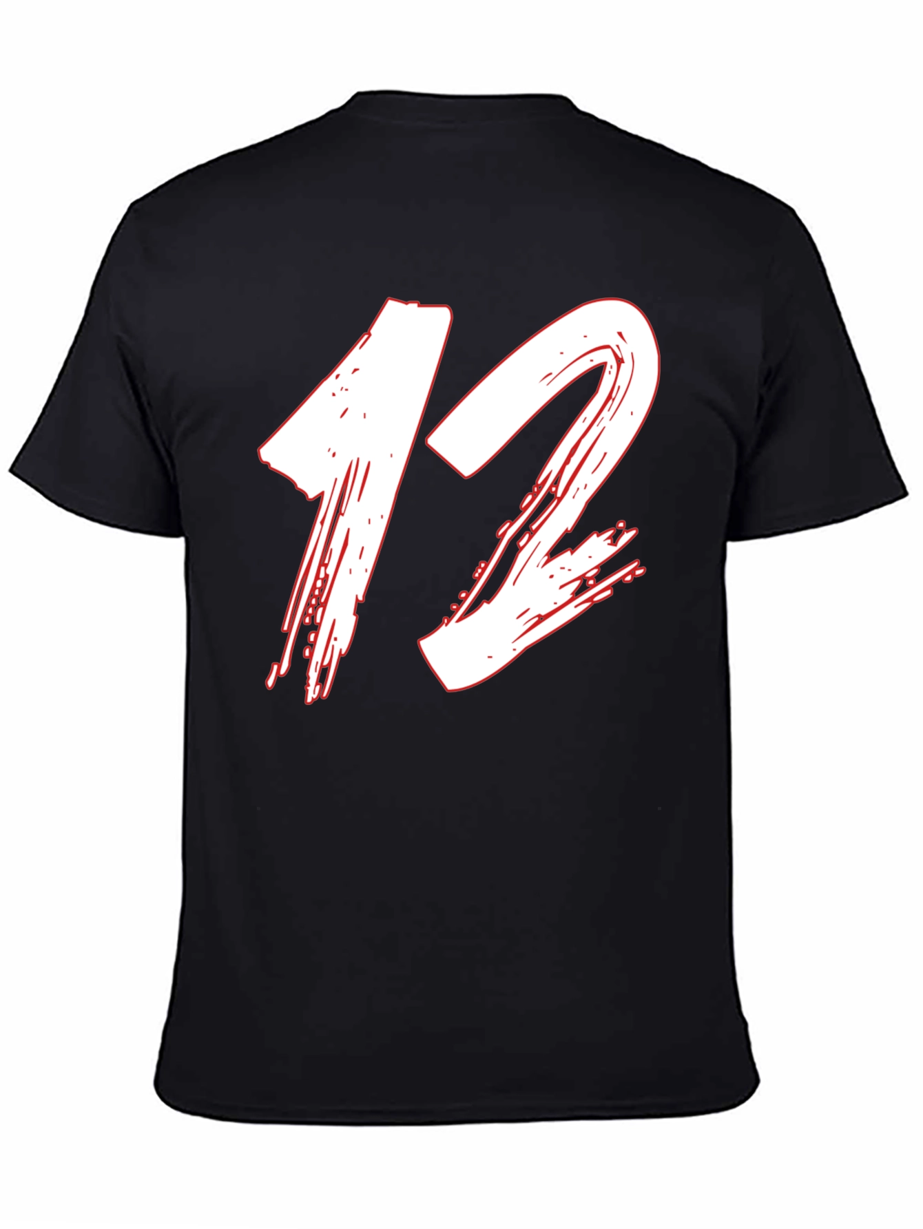 Number 12 Graphic Tee - Modern Streetwear Style