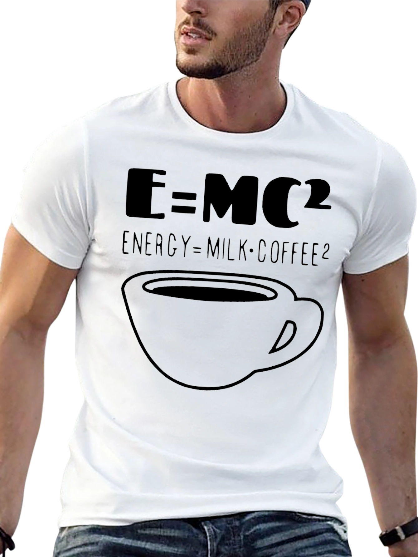 Energy Coffee Equation Graphic Tee