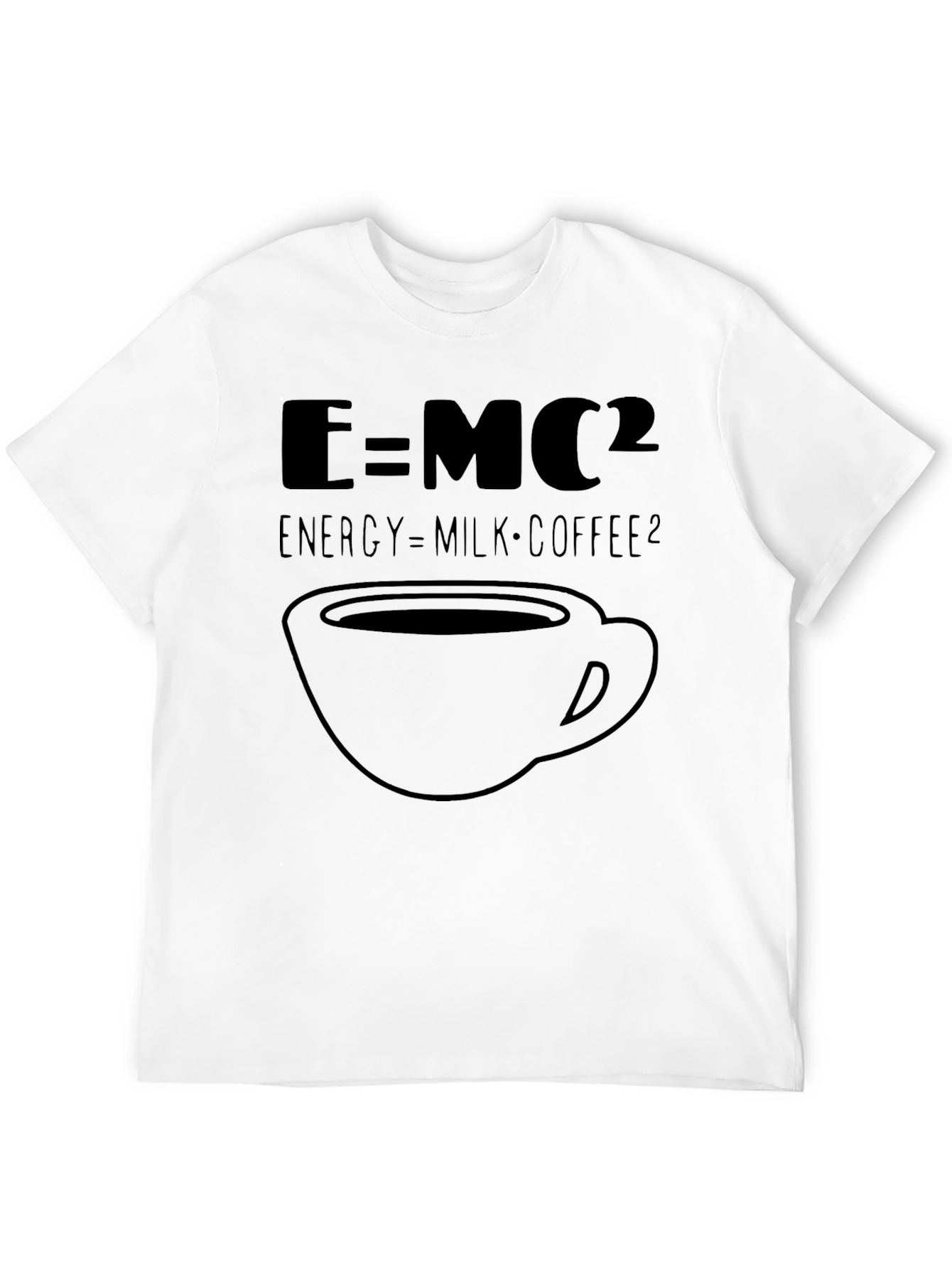 Energy Coffee Equation Graphic Tee