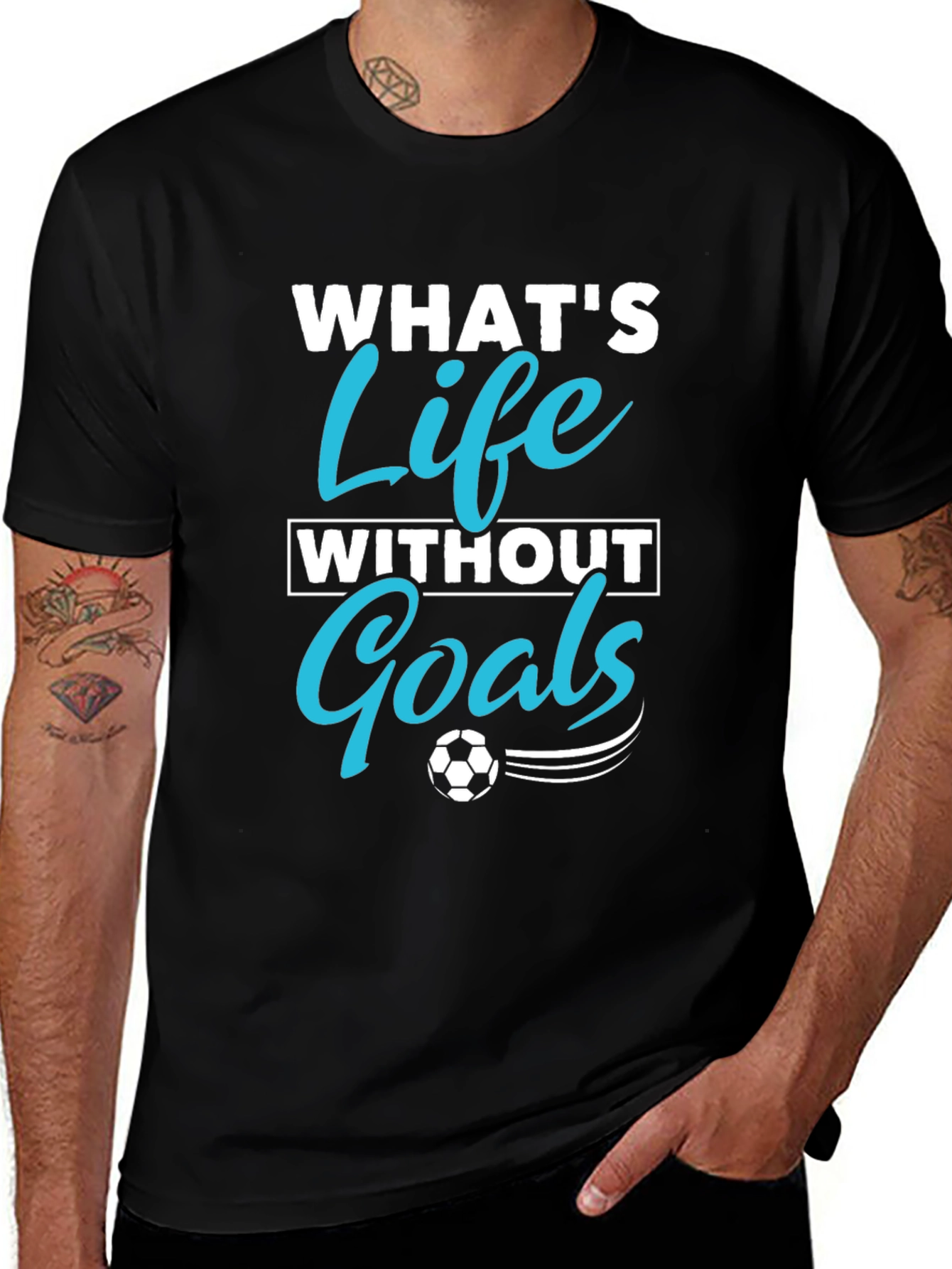 Whats Life Without Goals Graphic T-Shirt