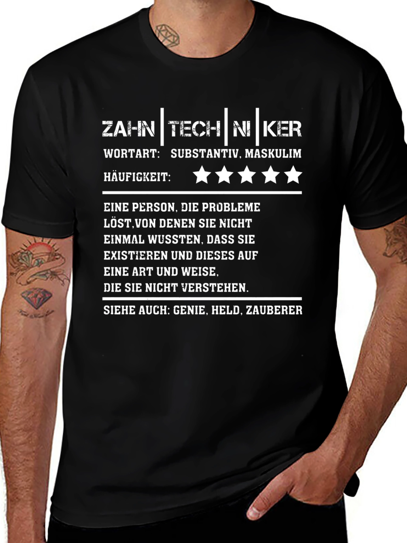 Zahntechniker T-Shirt - Dental Technician Gift