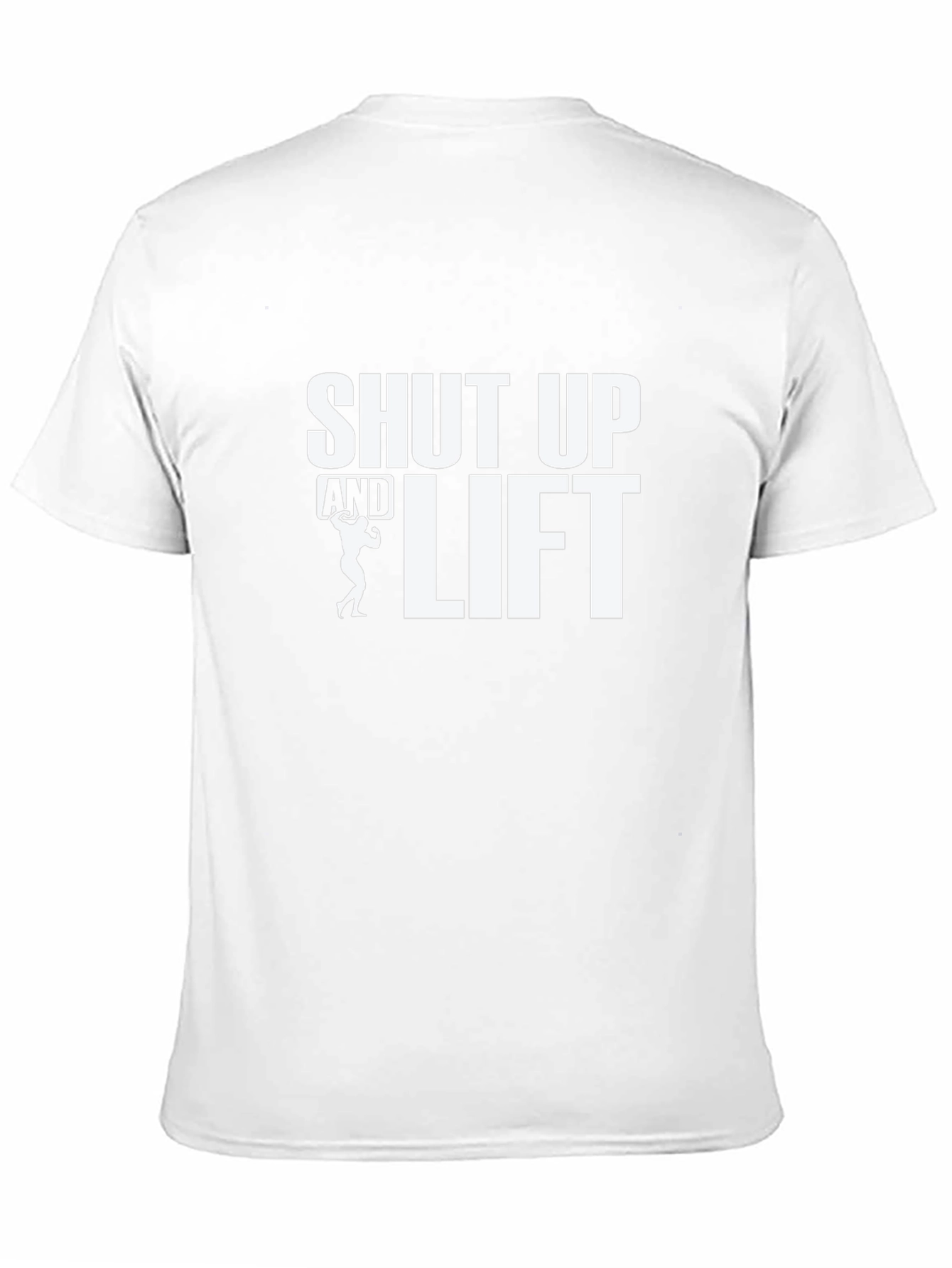 Shut Up and Lift Black Graphic Tee