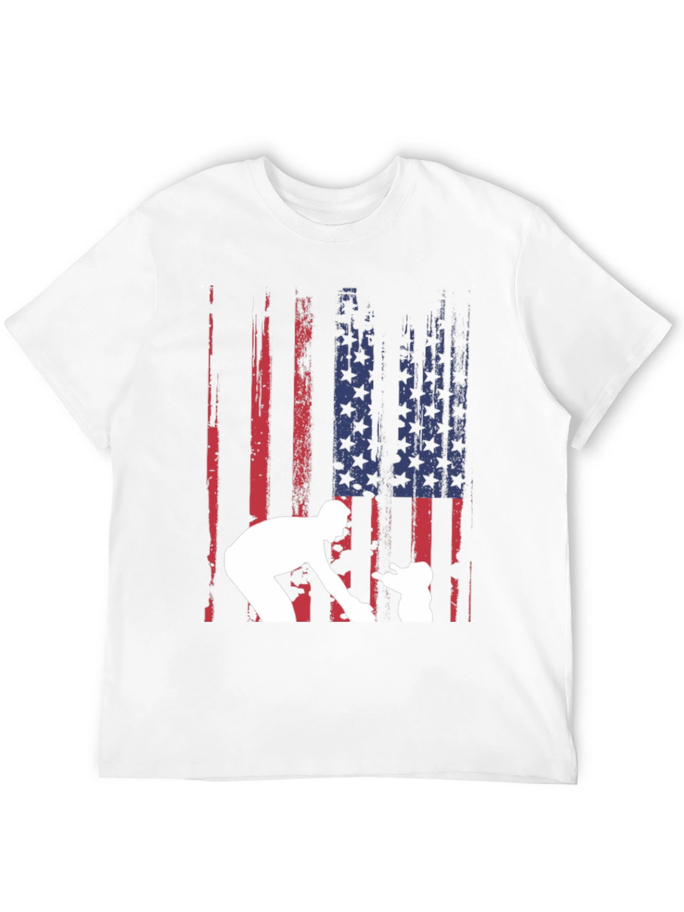 Patriotic Dad & Baby Graphic Tee