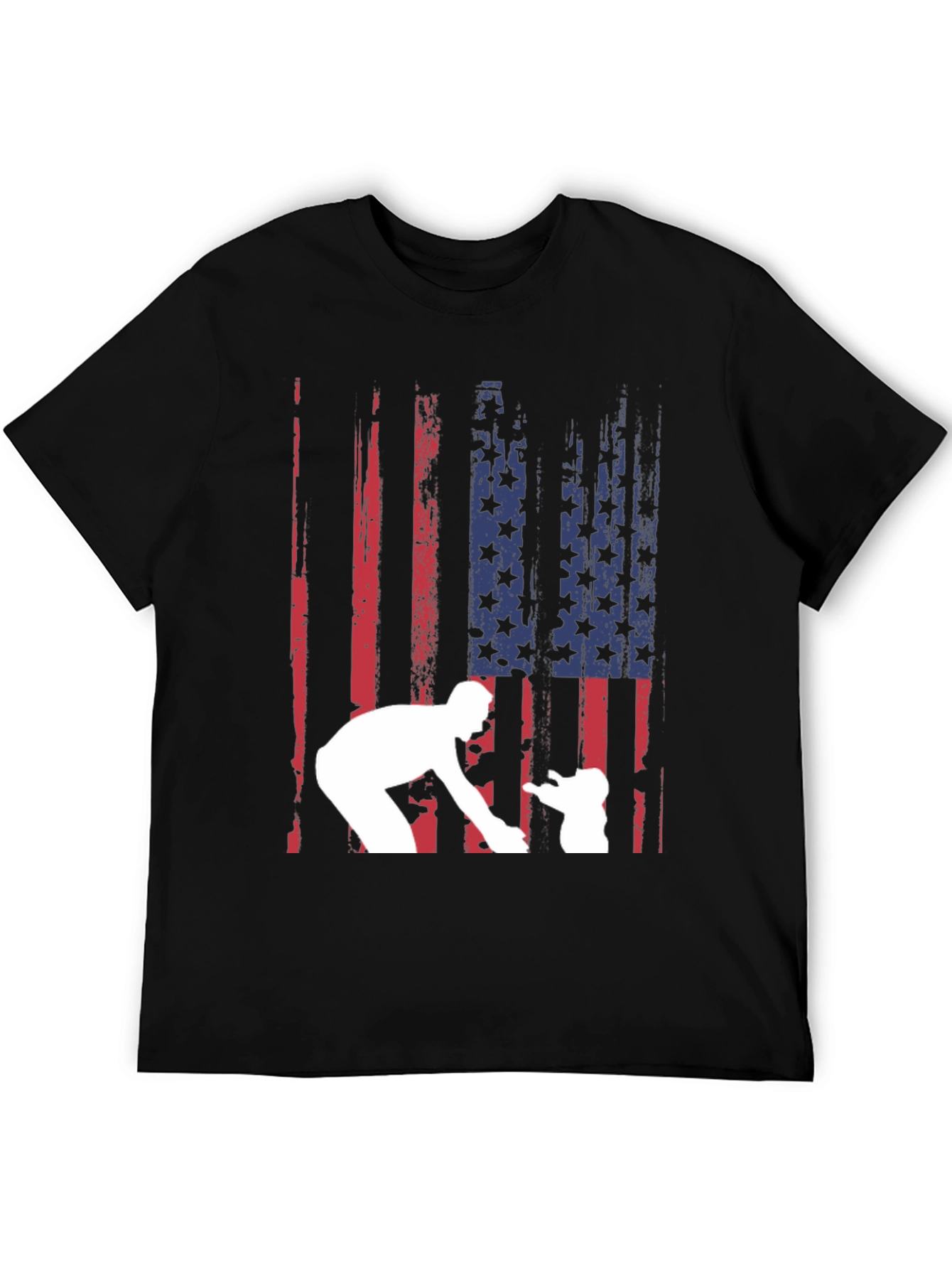 Patriotic Dad & Baby Graphic Tee