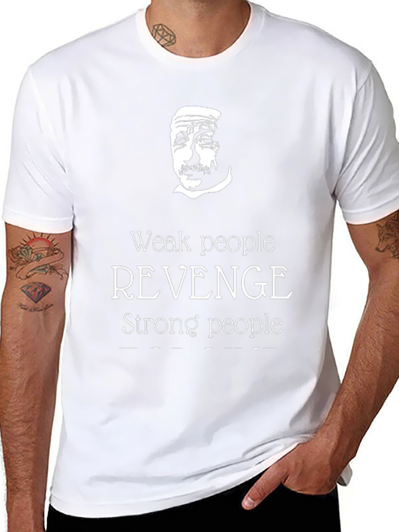 Einstein Revenge T-Shirt - Strong People Motivation