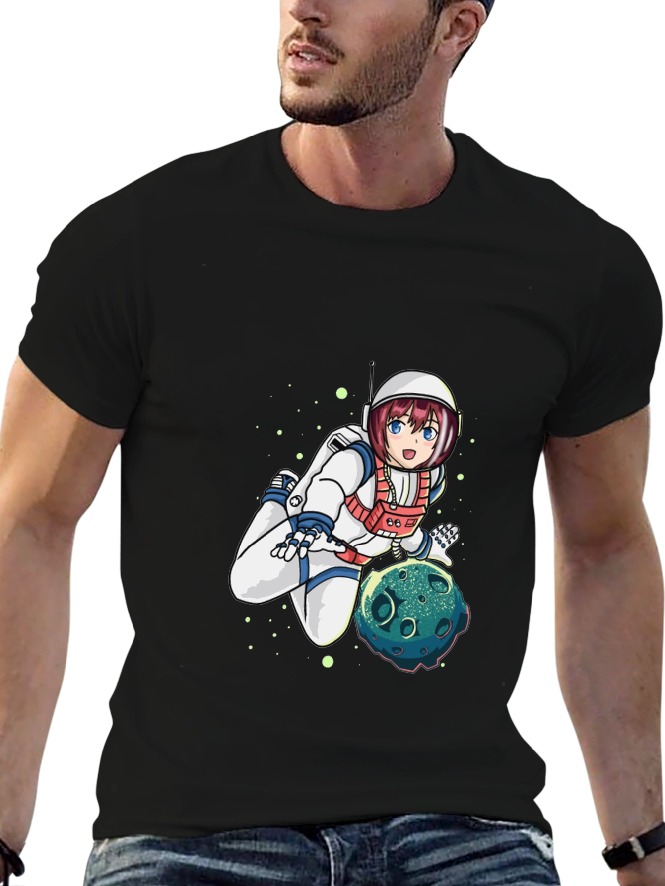 Anime Astronaut T-Shirt