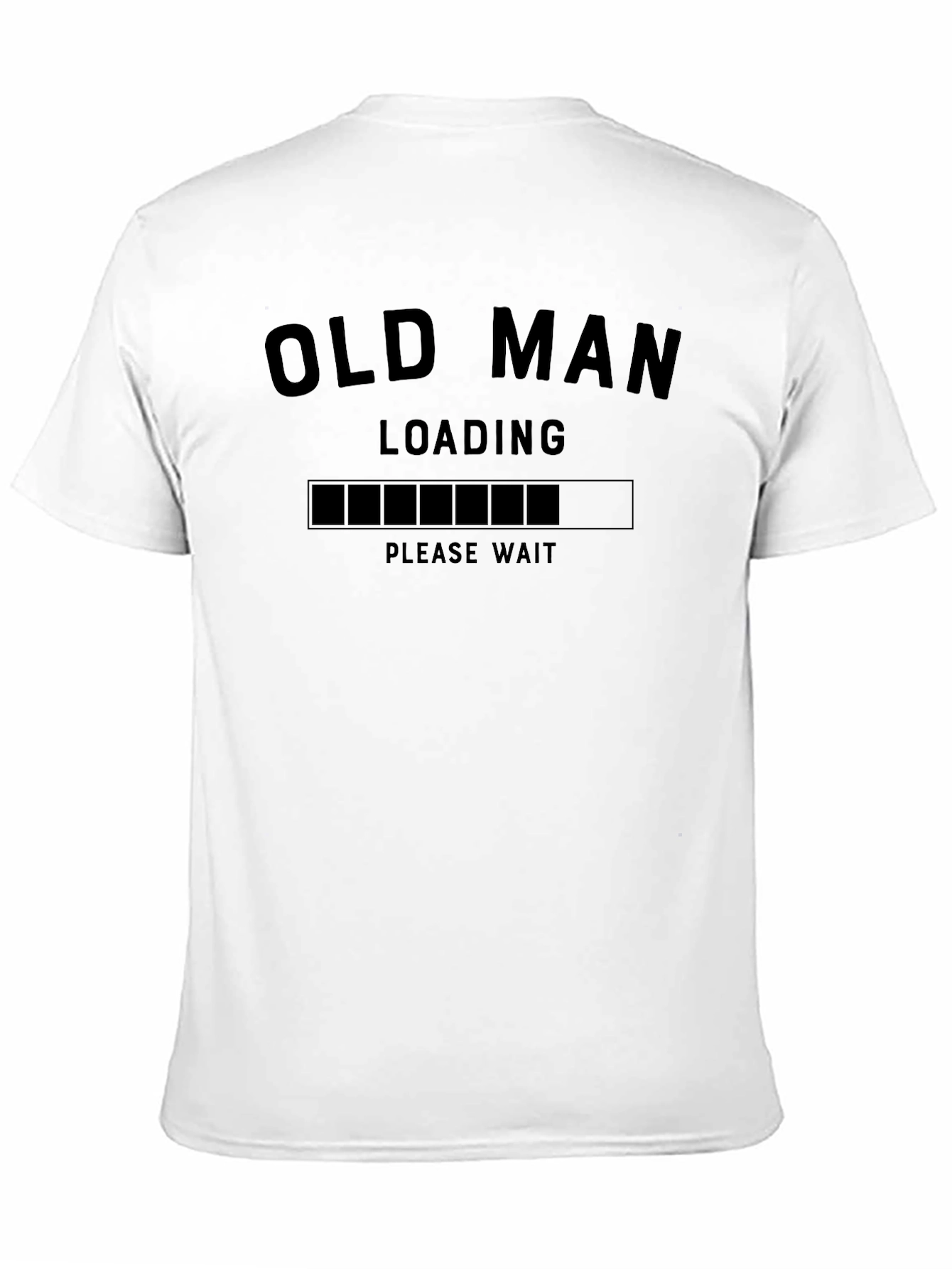 Old Man Loading Funny Graphic T-Shirt