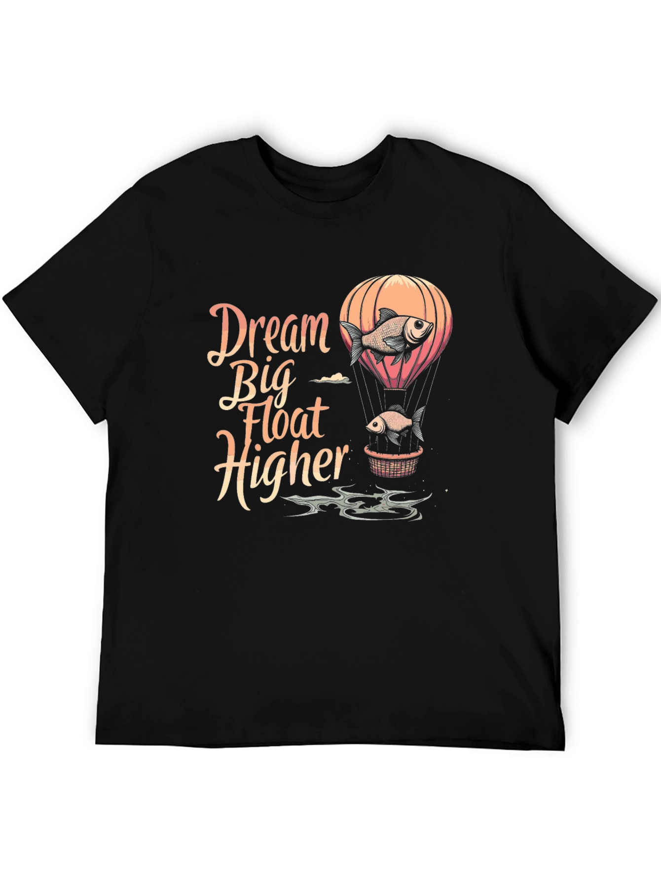 Dream Big Fish Balloon Graphic Tee